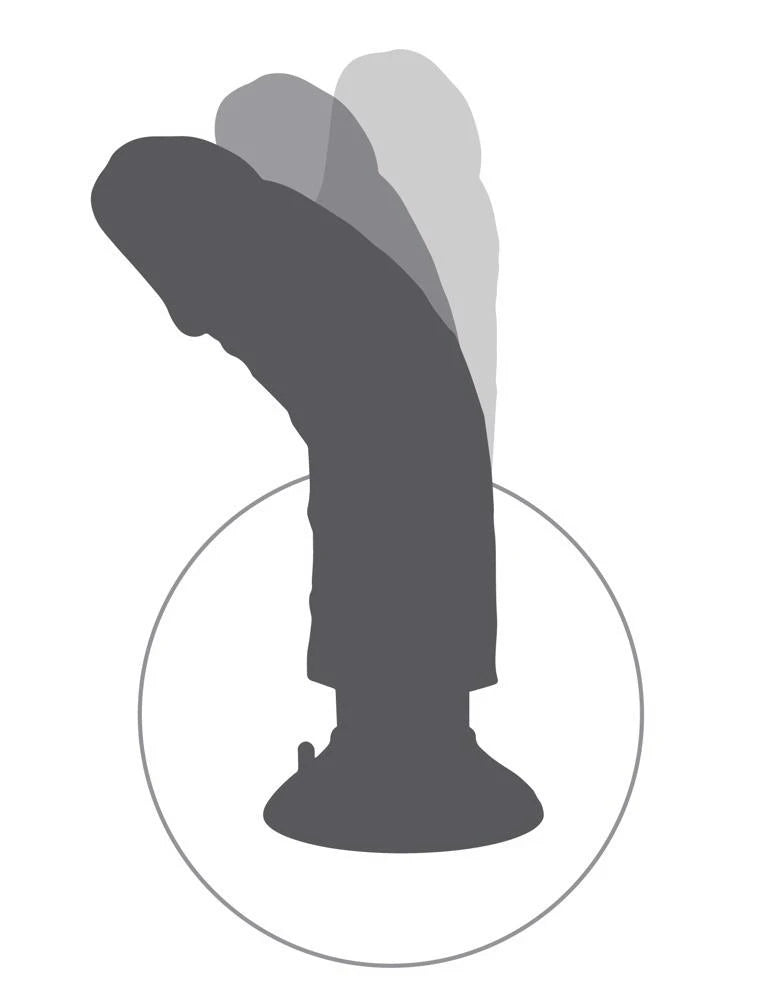 King Cock 10-inch Vibrator w/ Balls