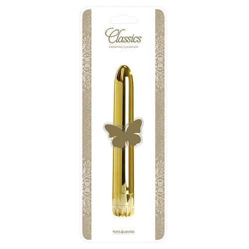 Vibrateur-CLASSIC VIBE GOLD MEDIUM