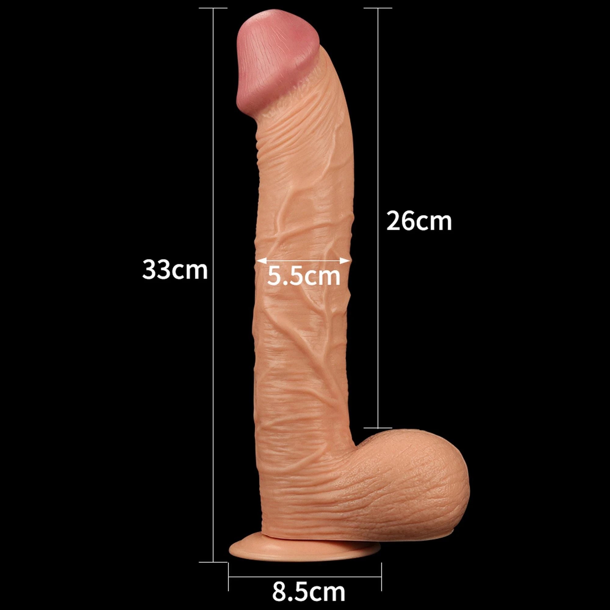 12″ Legendary King Sized Realistic Dildo