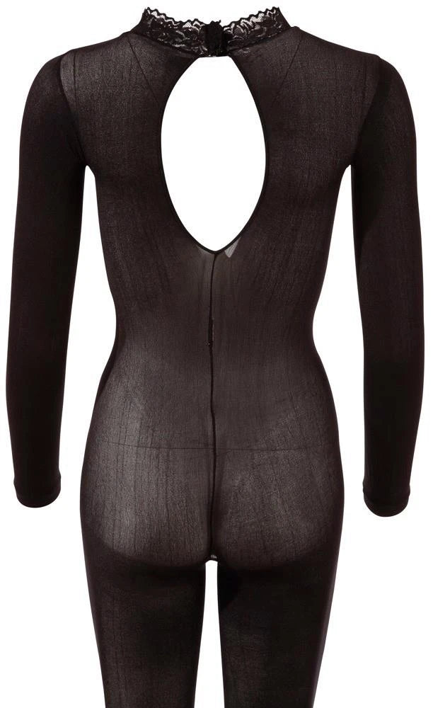 Catsuit col dentelle M/L