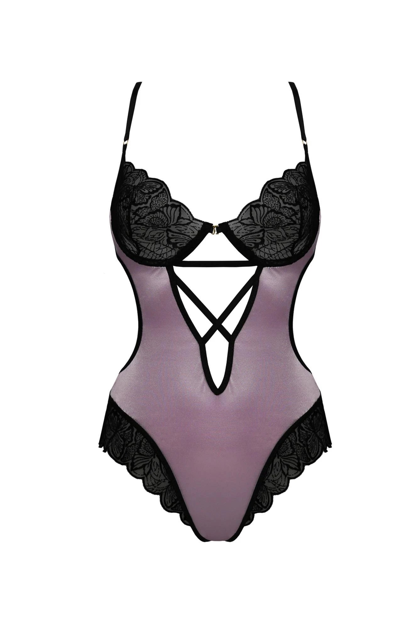 Lingerie-BETTY BODY rose L/XL