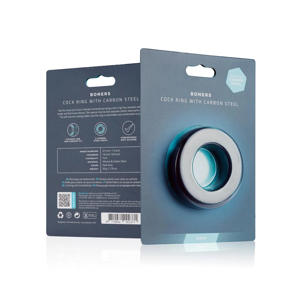 Boners Cock Ring avec âme en acier