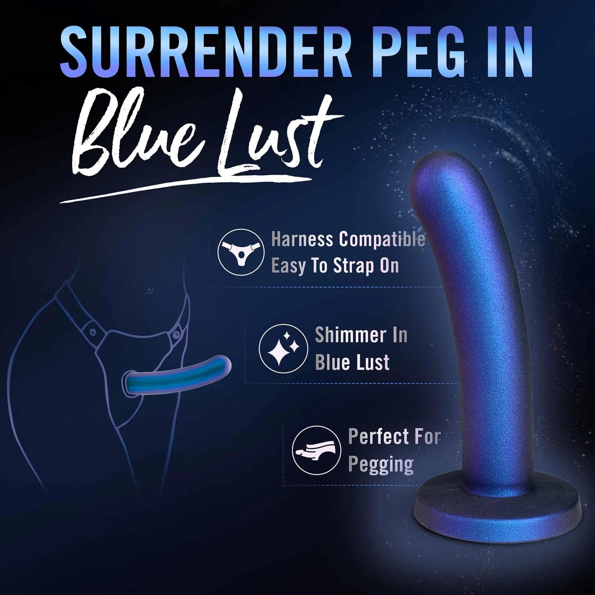 TEMPTASIA SURRENDER PEG INTERMEDIATE BLUE LUST