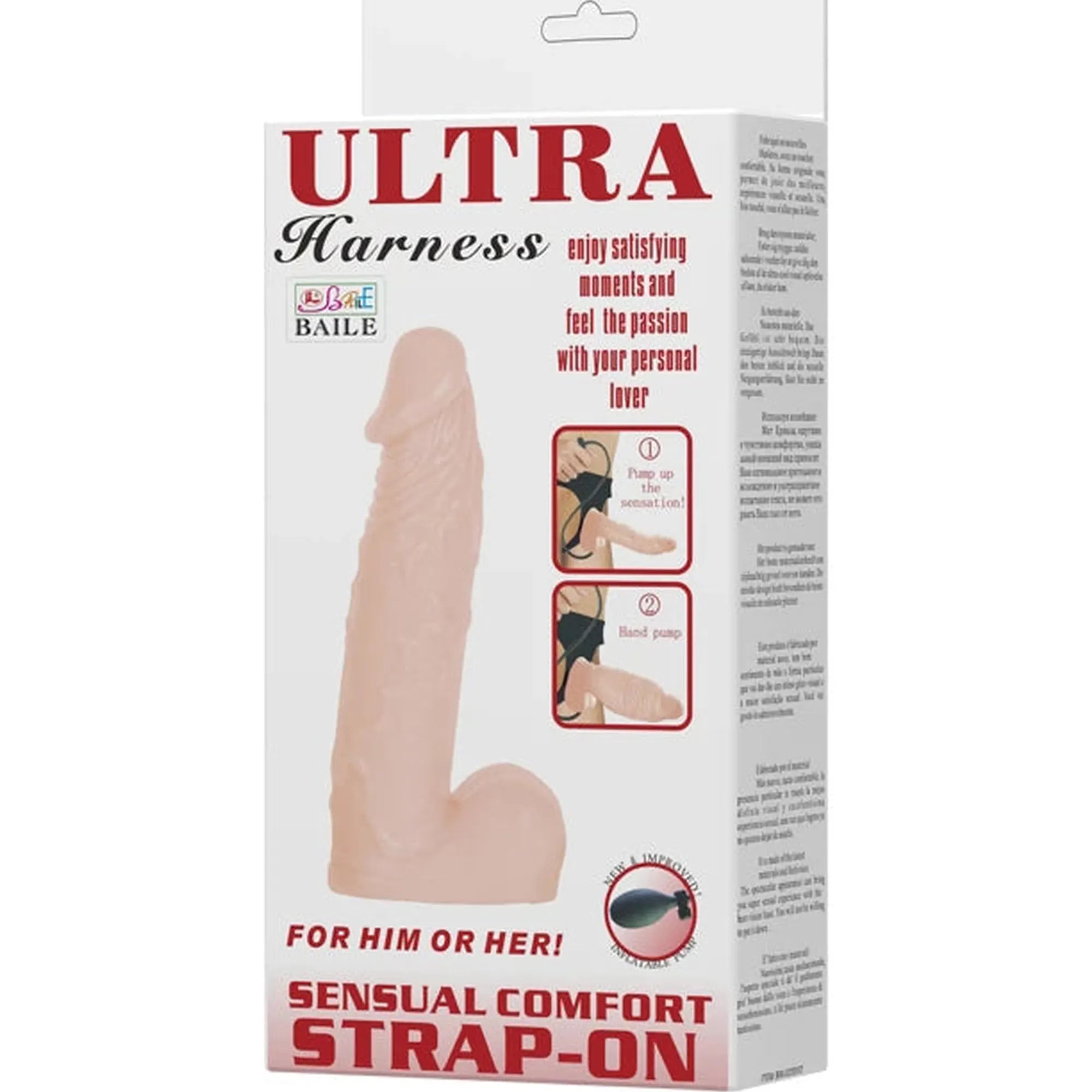 BAILE- Ultra Harness Sensual comfort Strap-on
