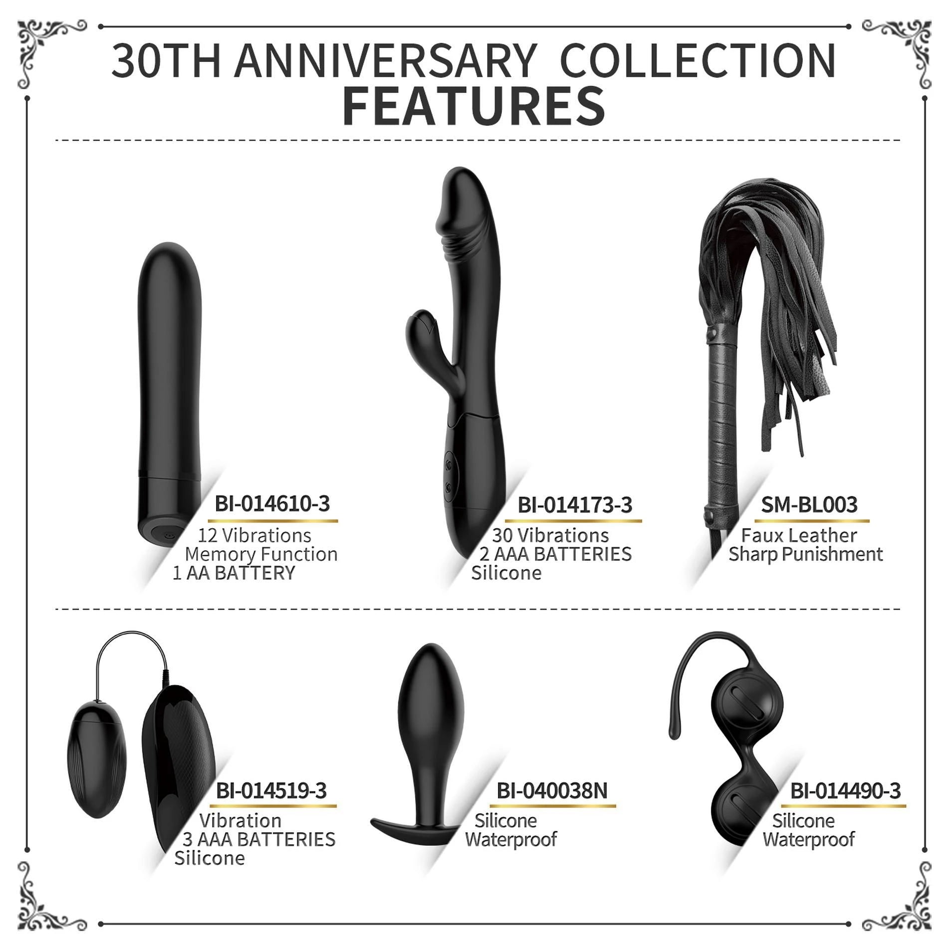 PRETTY LOVE - 30th ANNIVERSARY BAILE, 30 vibration functions 12 vibration functions