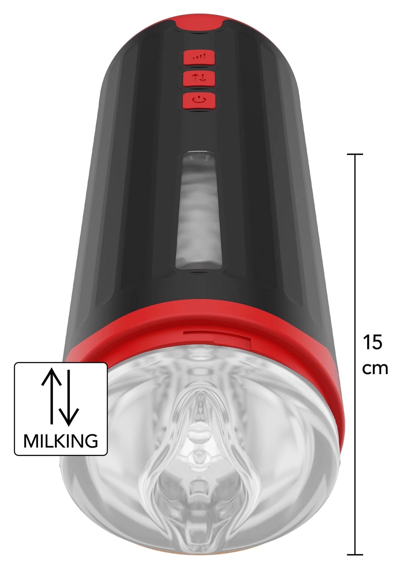 Milking Master Masturbator Black