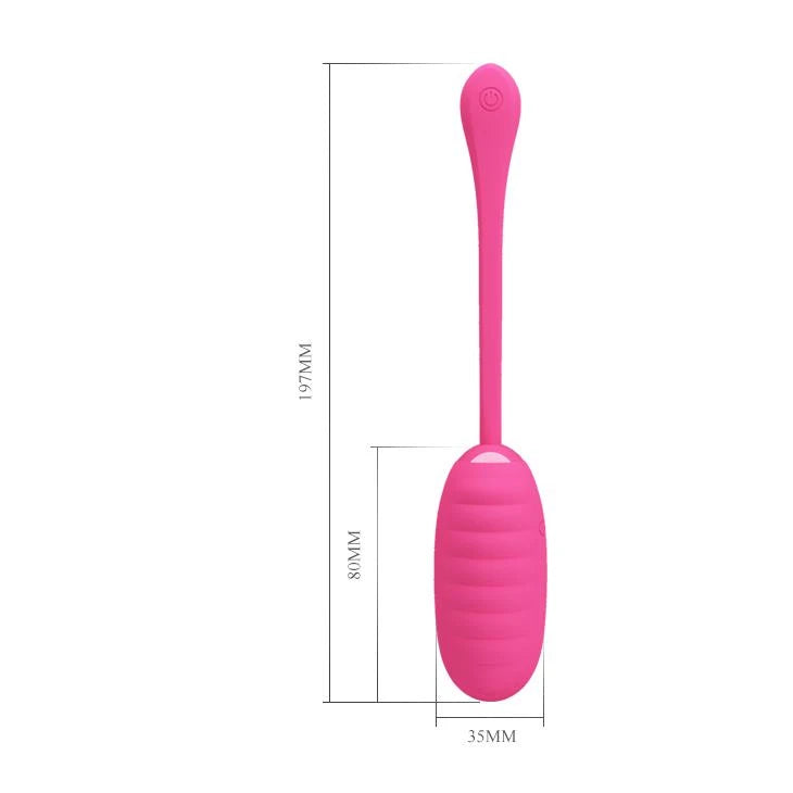 PRETTY LOVE - KIRK EGG Vibrations 12 fonctions rose