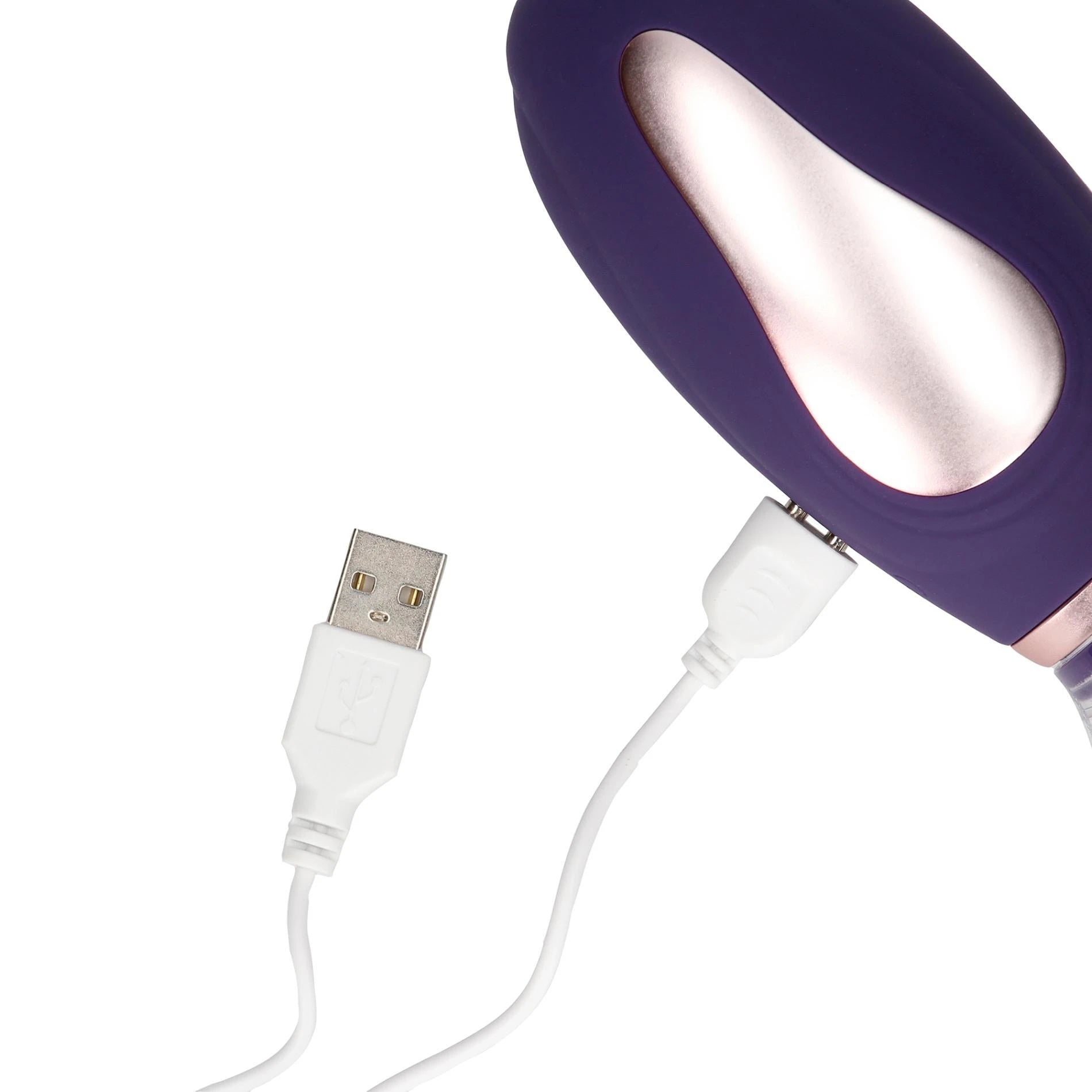 Enhance - Rechargeable Vulva and Breast Pump - Purple
