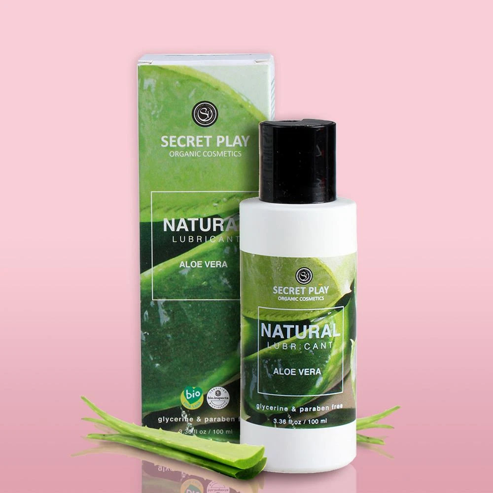 LUBRIFIANT NATUREL - ALOE VERA - COSMÉTIQUES BIO 100 ML