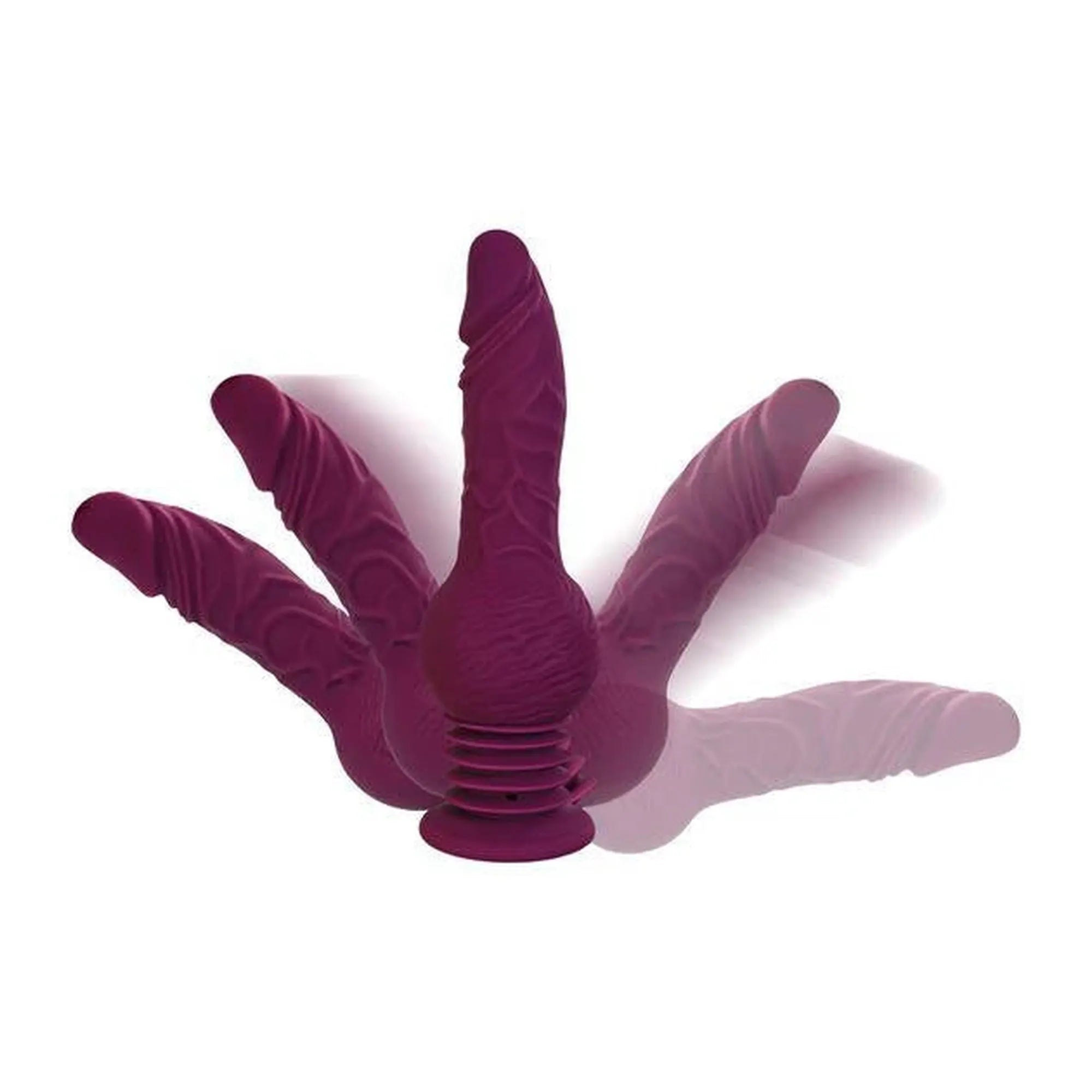 Mini sex machine Striker, MotorLovers with remote control, silicone, ABS, 23.5cm