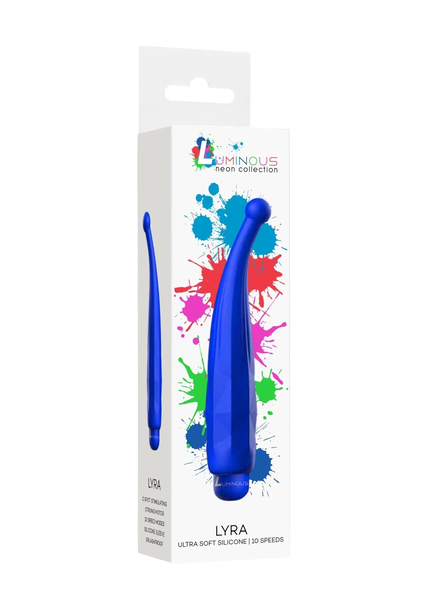 Lyra - Balle ABS Avec Manchon - 10 Vitesses - Bleu Royal