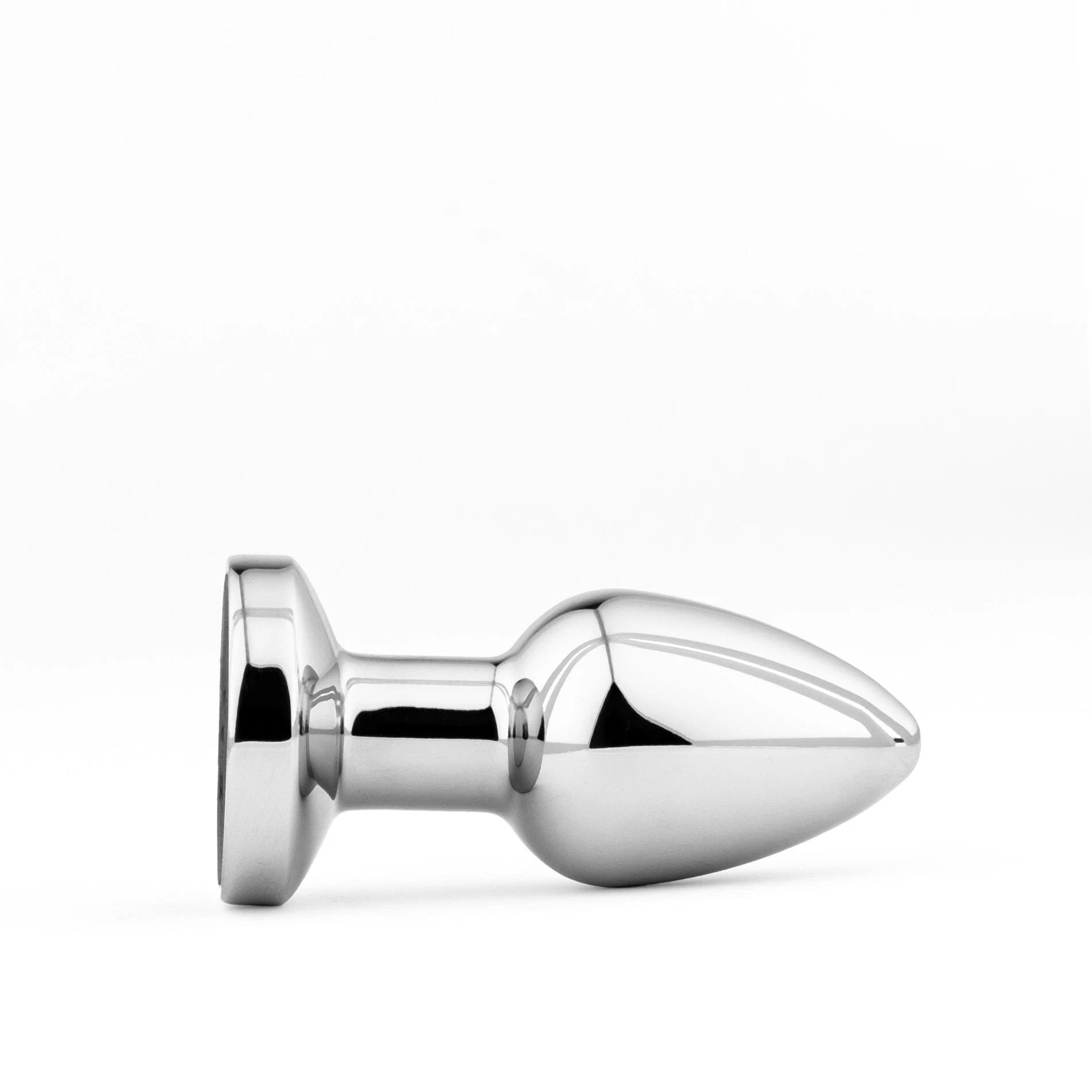 Metal Butt Plug S Vibrateur USB - Télécommande
