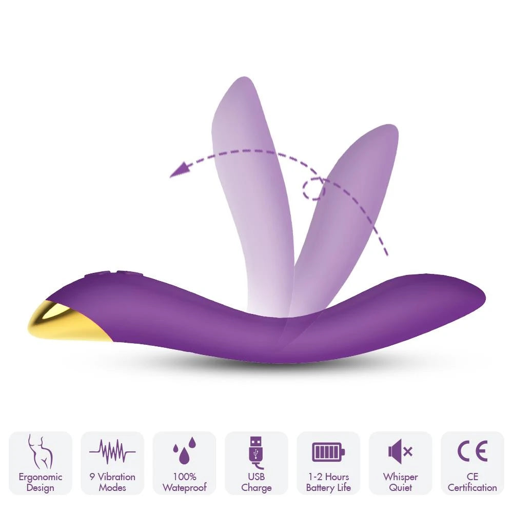 Flamant rose violet