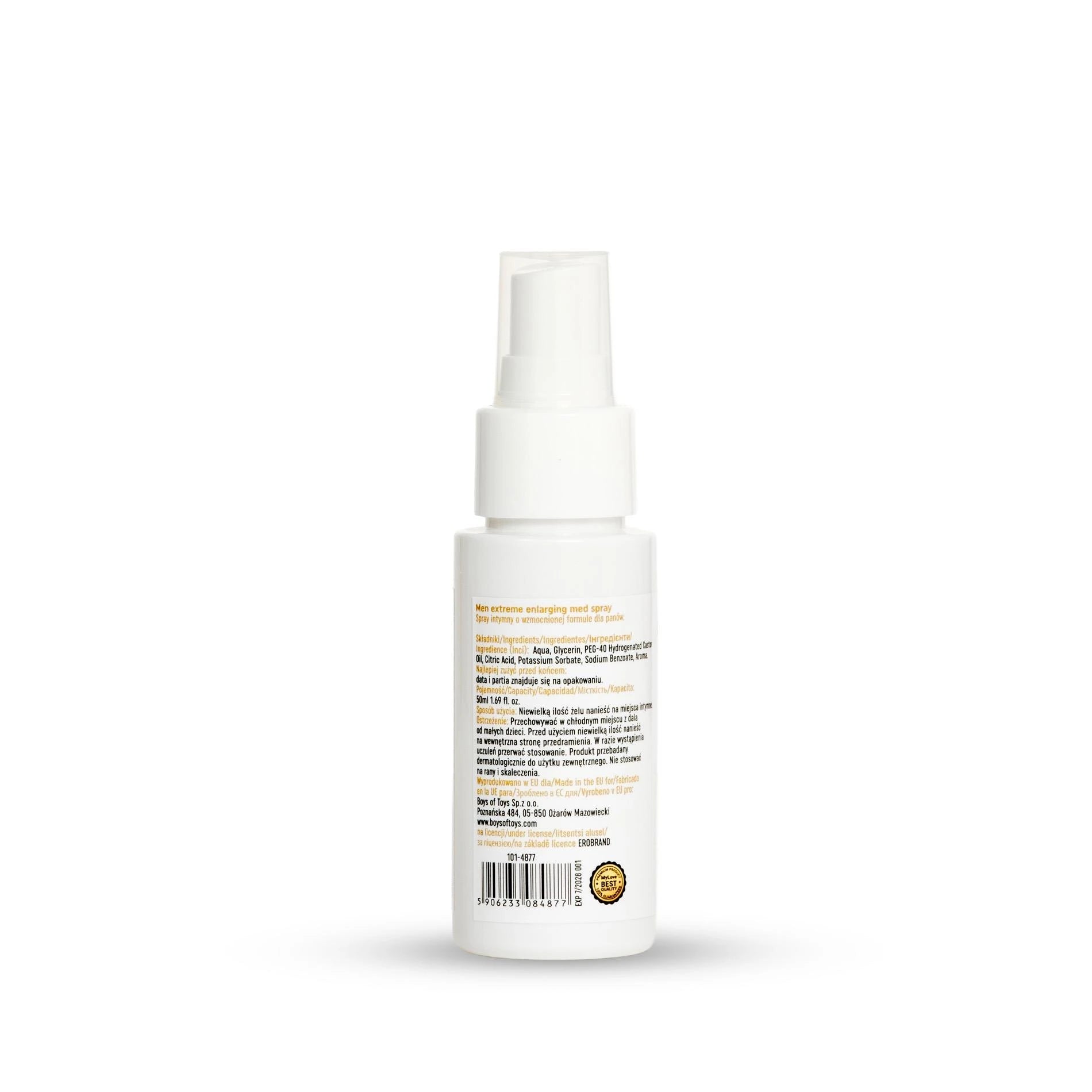 MyLove Man spray agrandisseur extrême 50 ml.