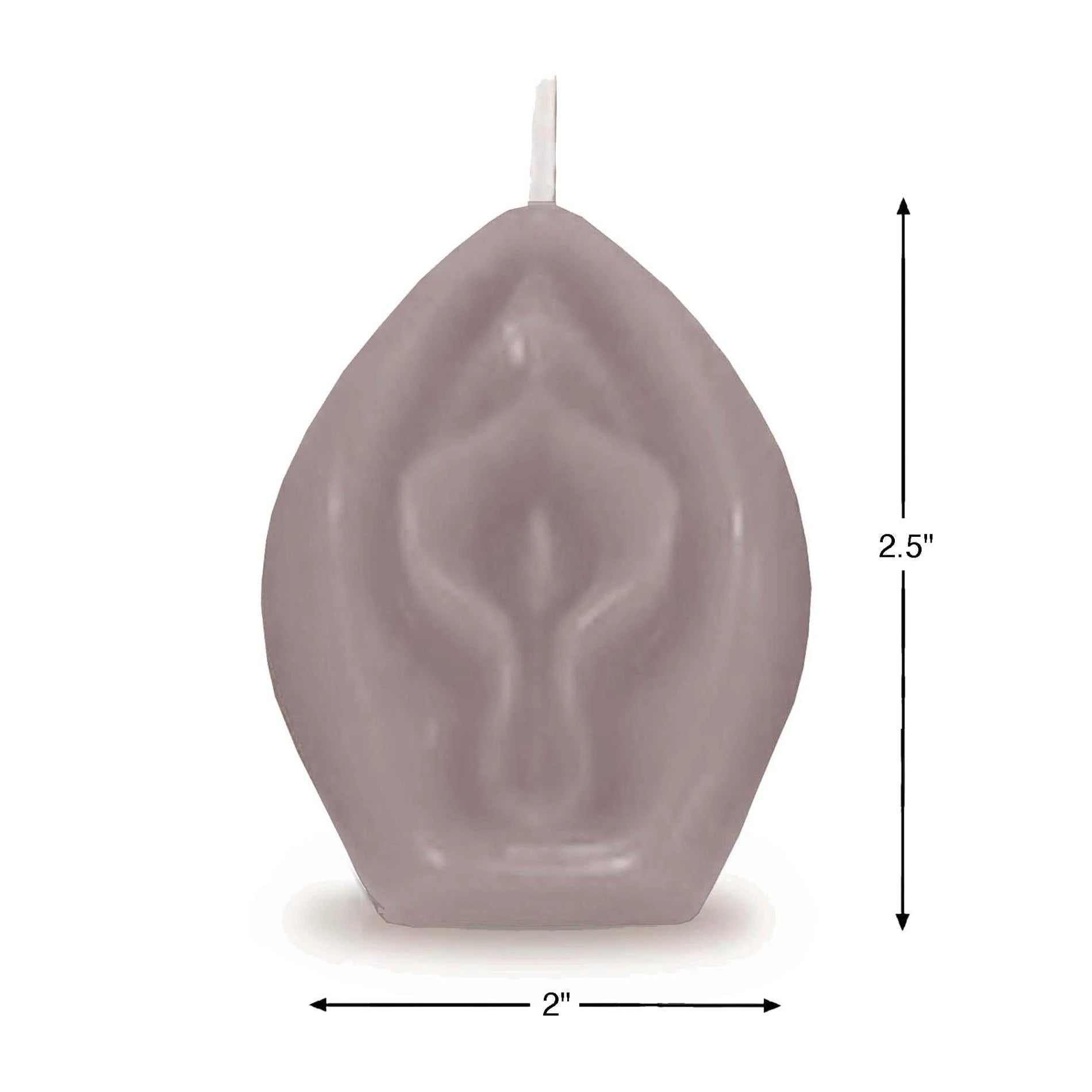 Bougie Eden - Vagin parfumé à la vanille - Taupe