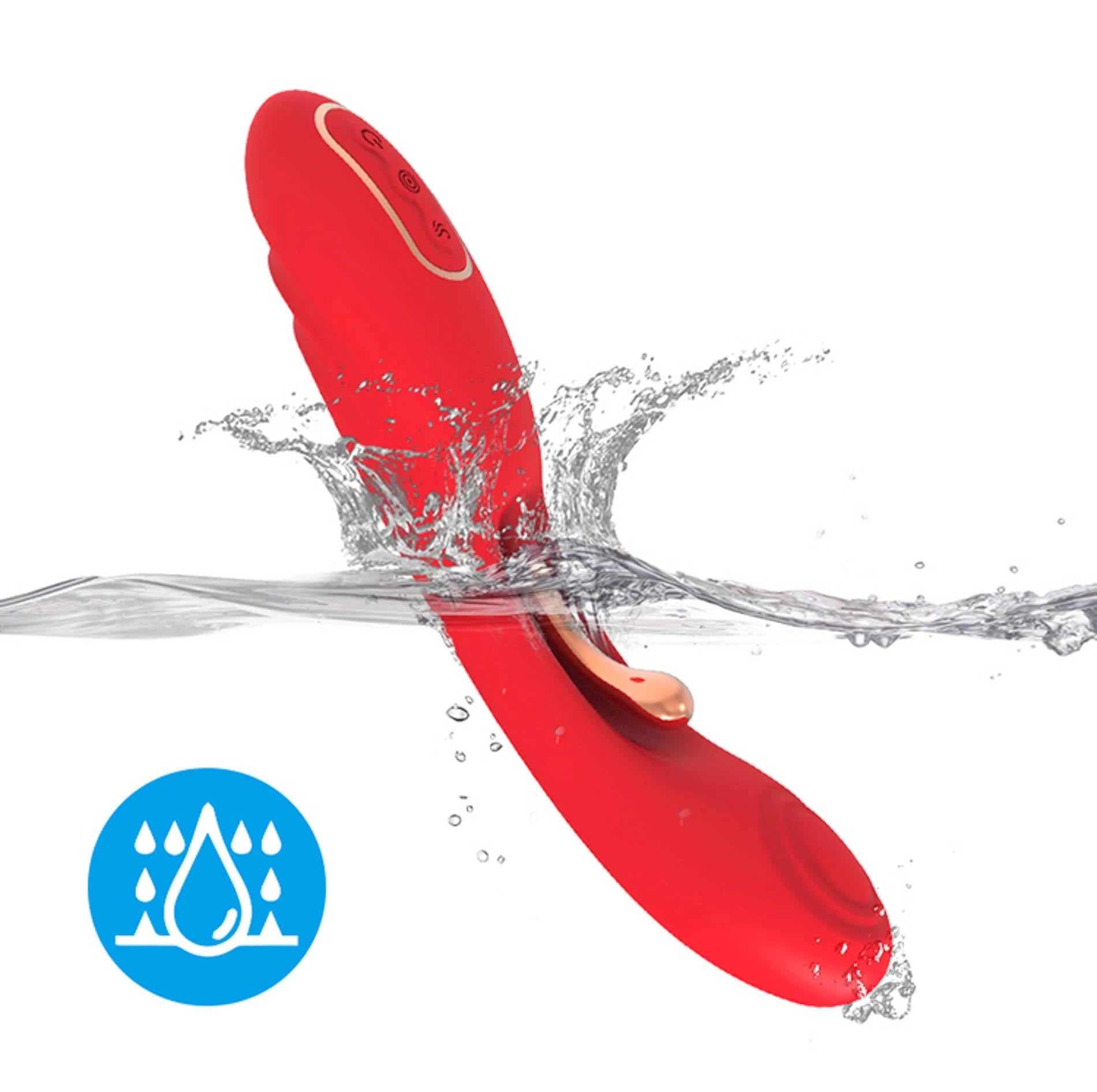 Fishhook Red Dual-point vibration