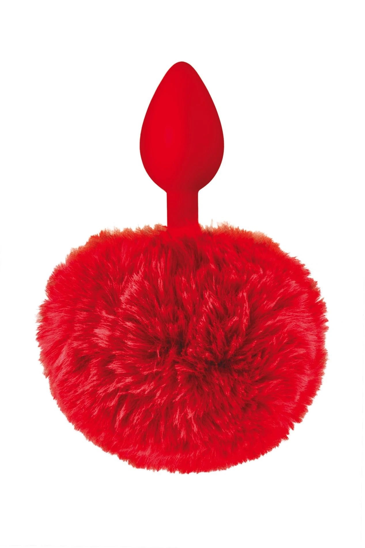 PLUG ANAL POMPON ROUGE