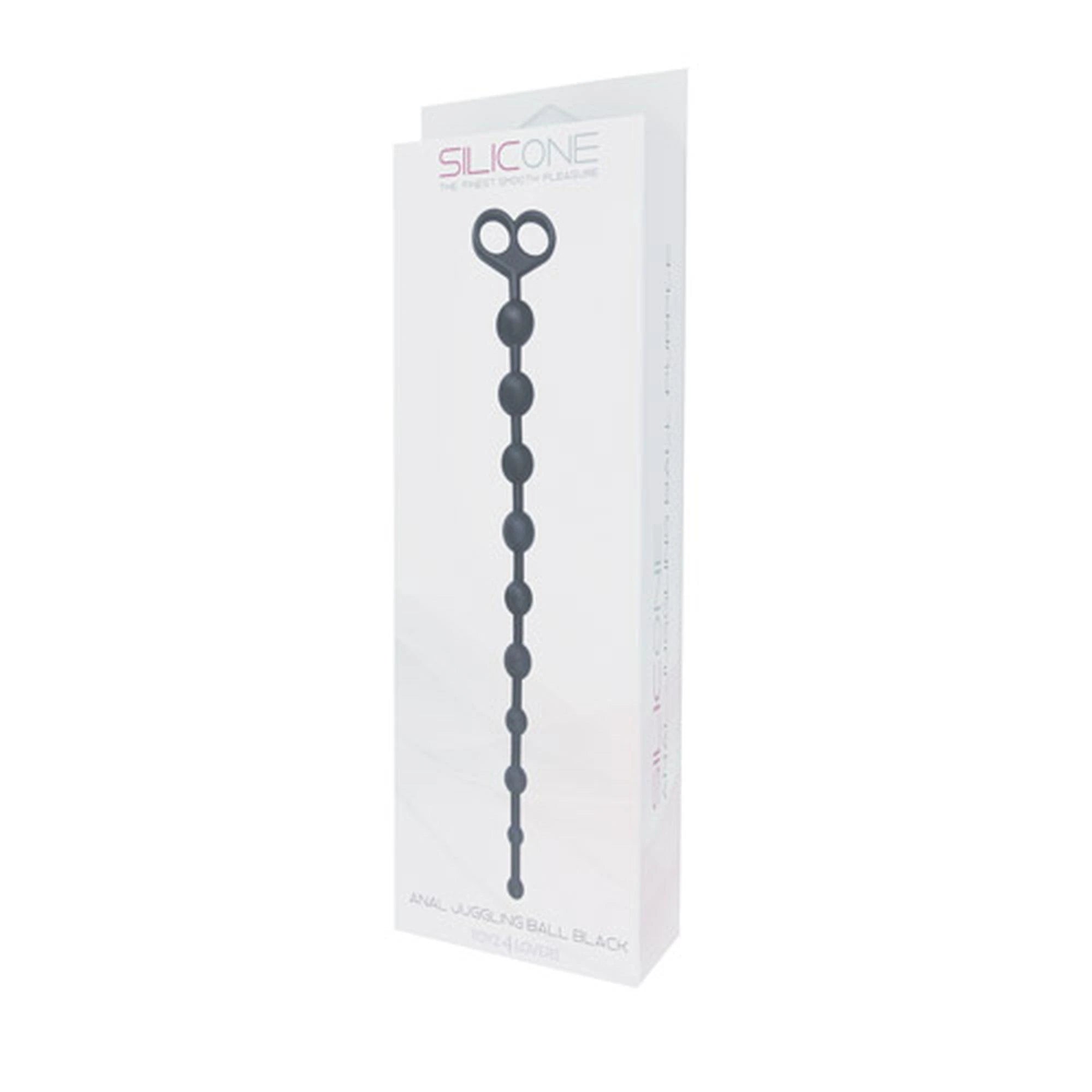 Plug/Beads-ANAL FUCKING ANAL JUGGLING BALL SILICONE BLACK