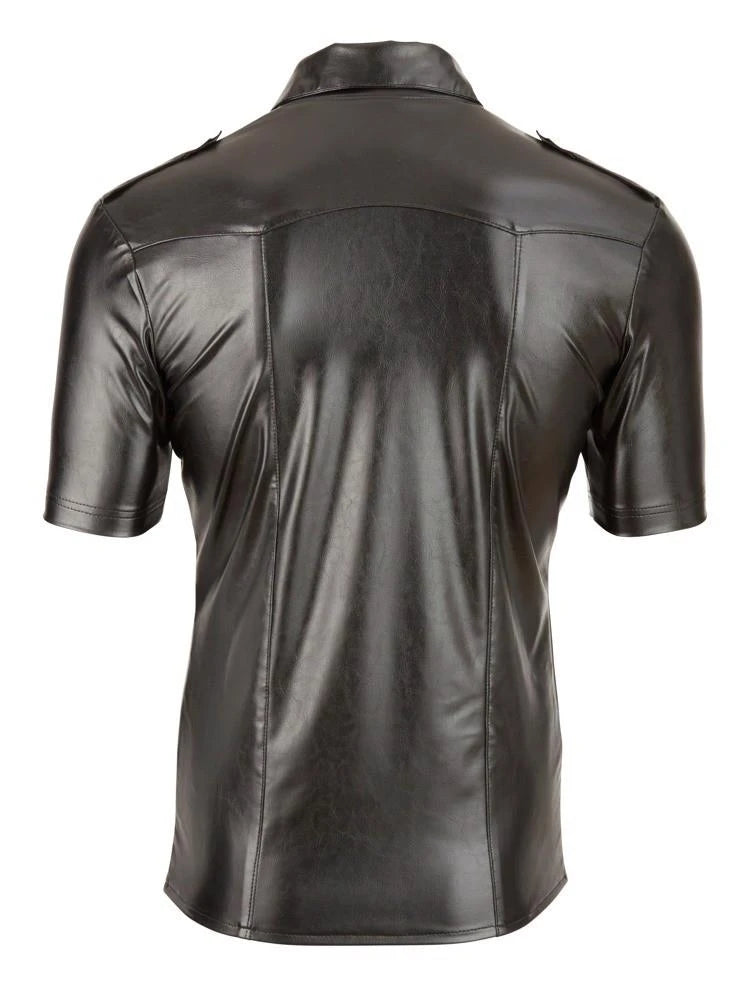 Chemise Homme Imit. Cuir S