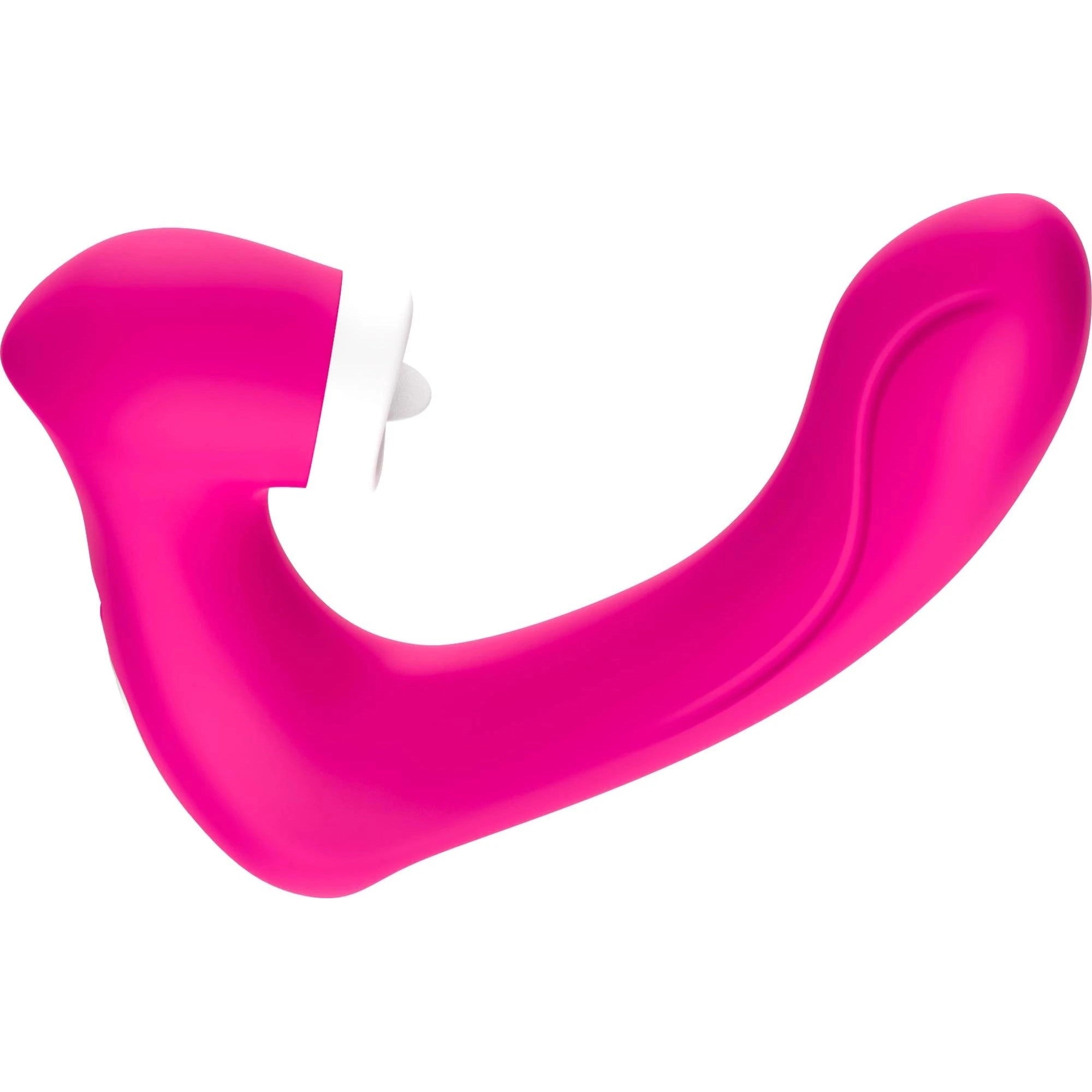 Silicone Stimulator 2*9 Vibration Function Rose Red