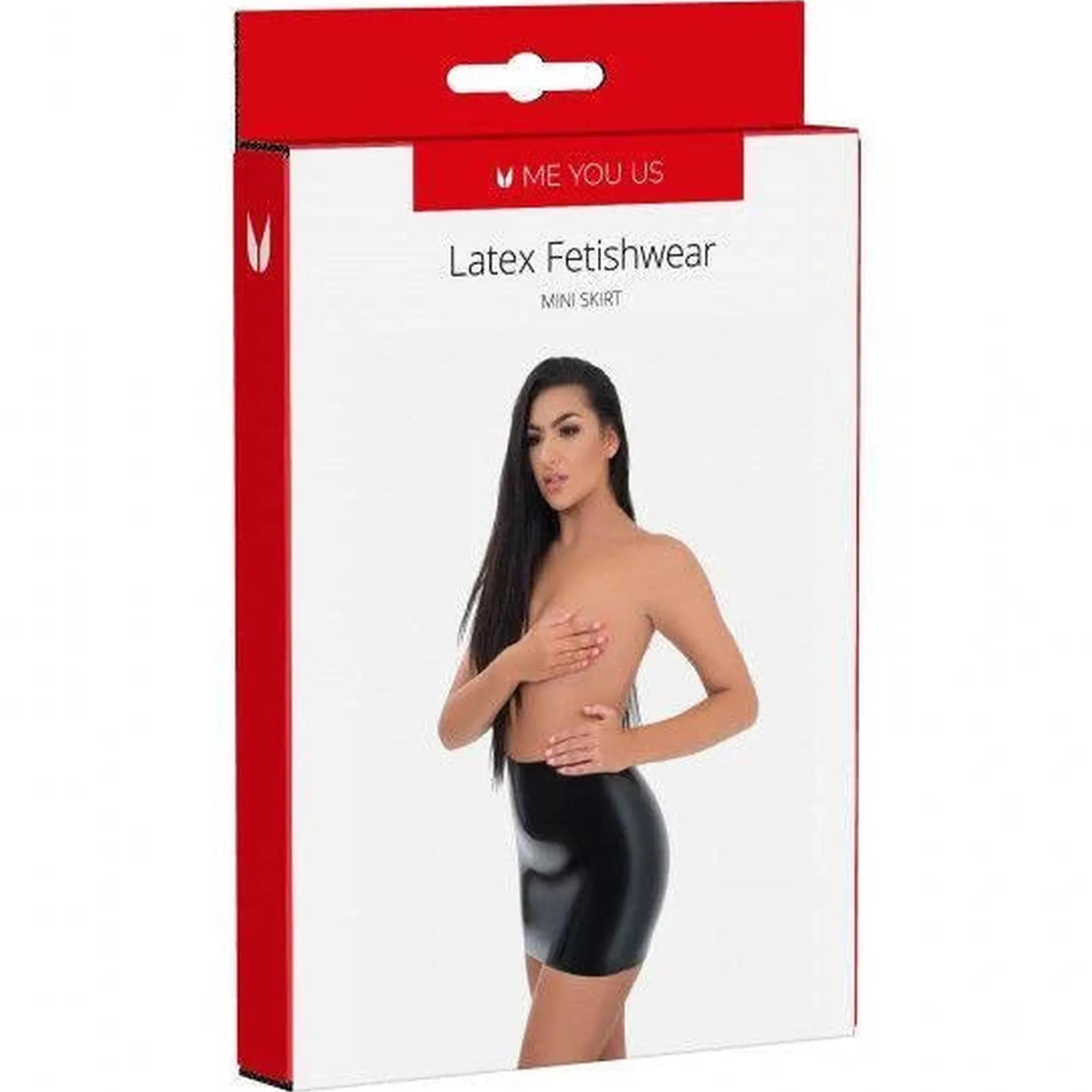 Me You Us Latex Mini Skirt Medium