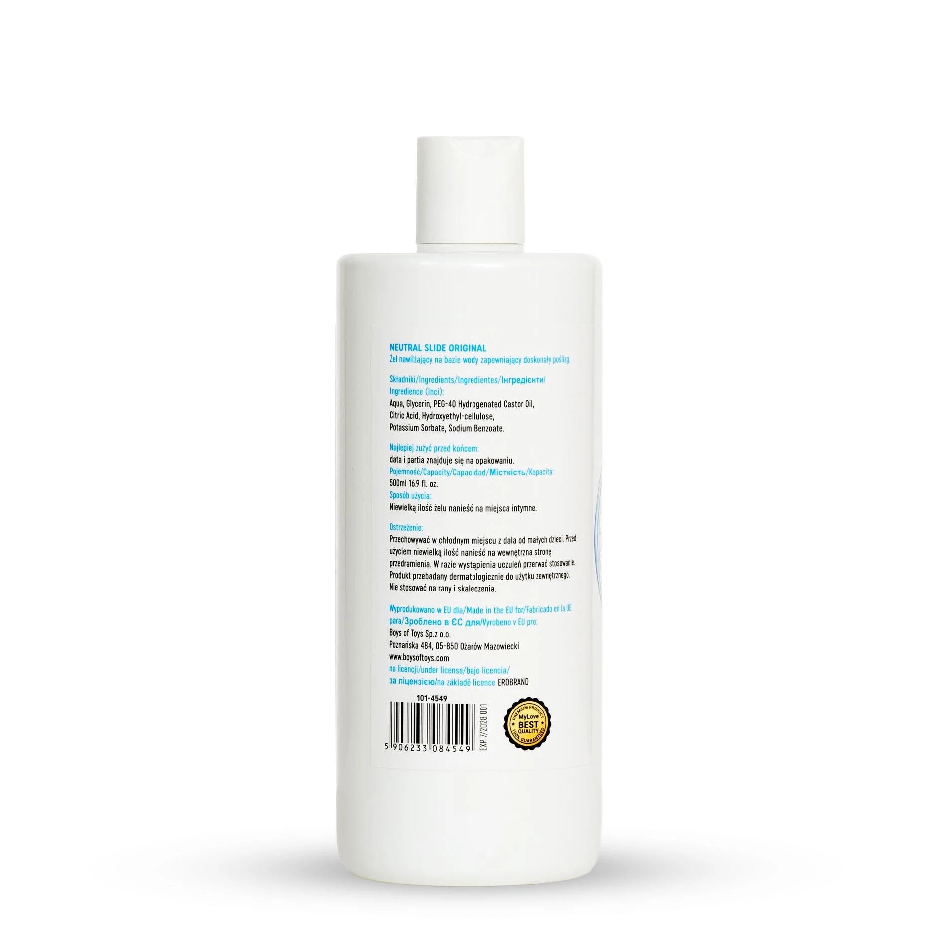 MyLove Neutral-slide original 500 ml.