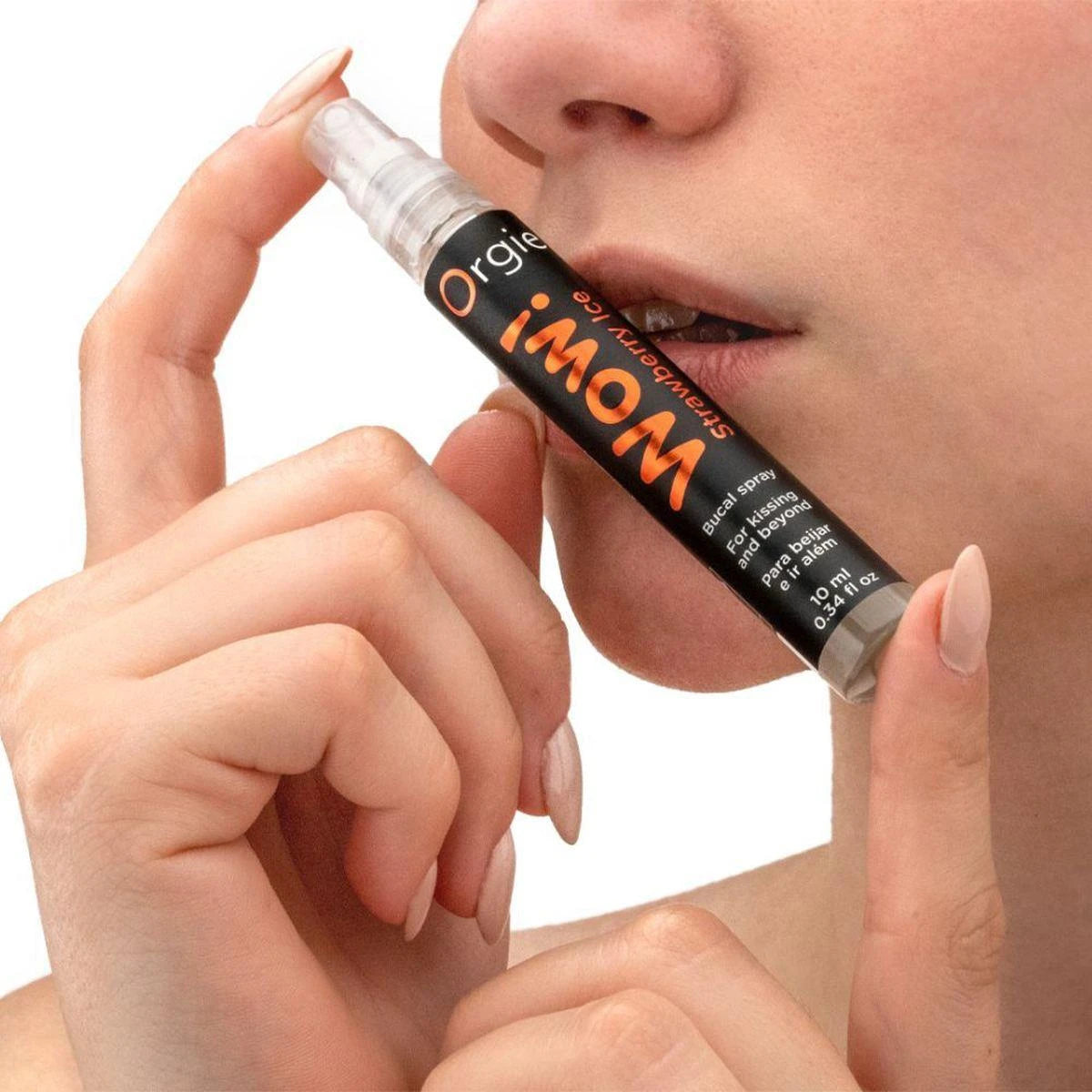 Wow! Strawberry Ice - Bucal Spray - 0.34 fl oz / 10 ml