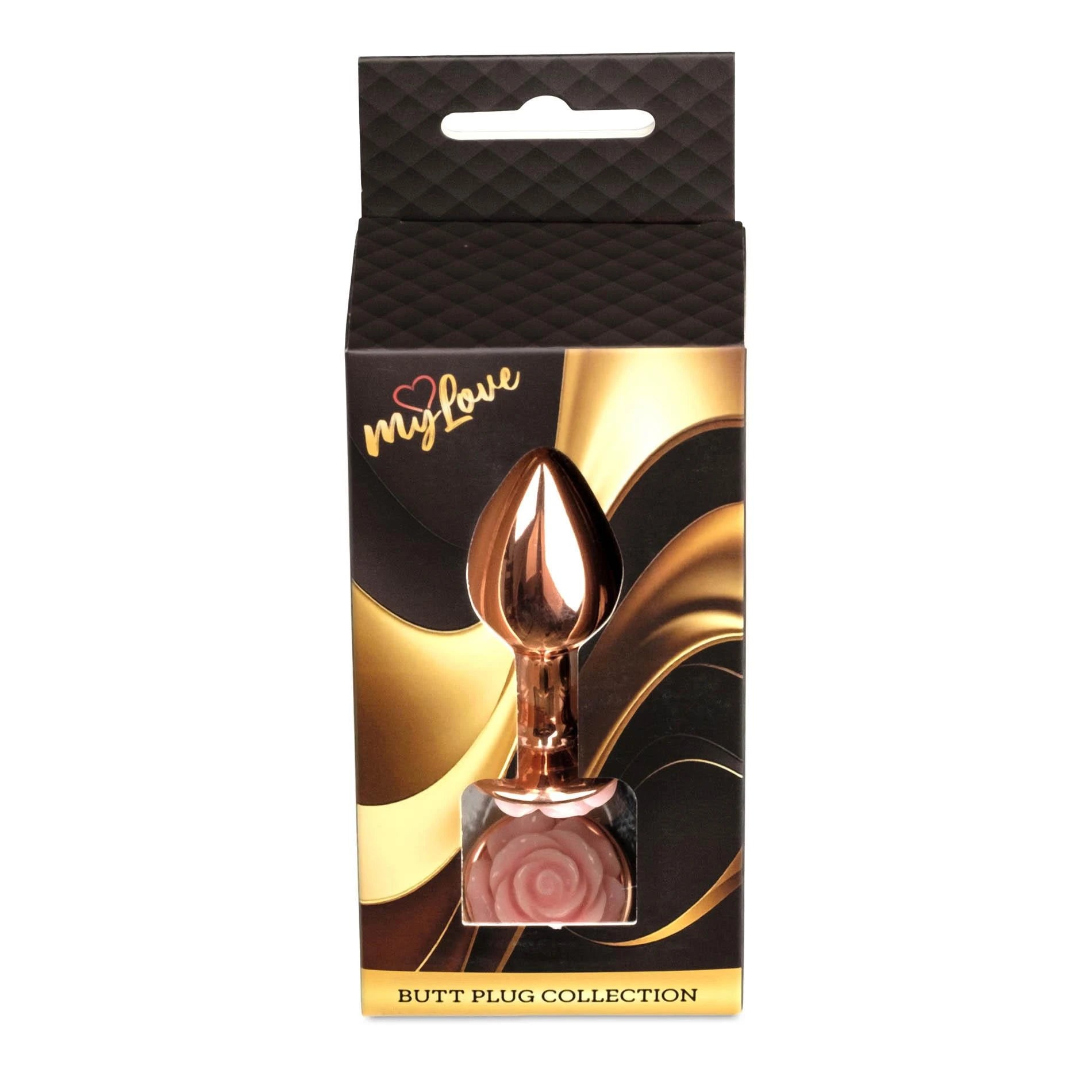 MyLove Toys - Jewellery Red Gold PLUG ROSE - Peach