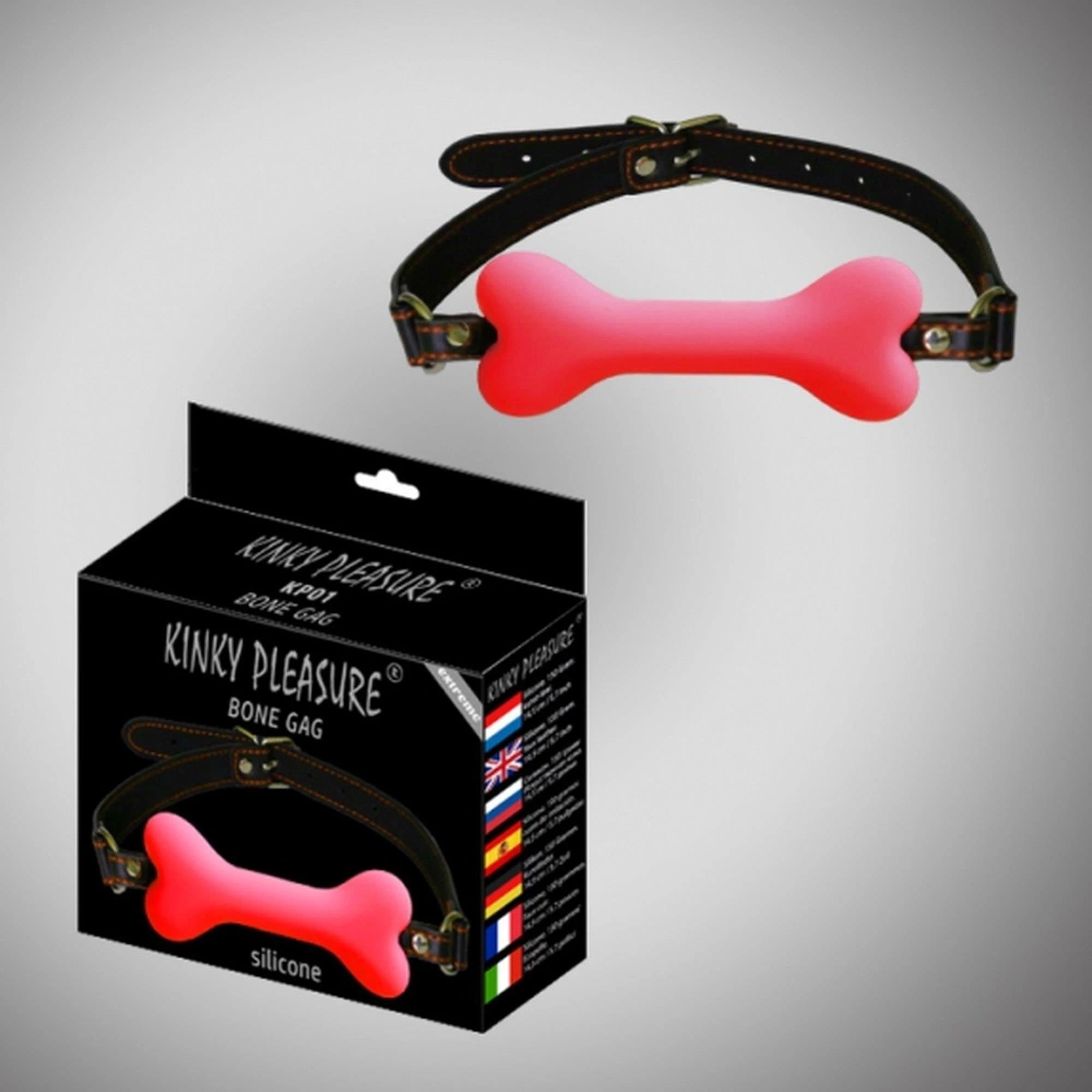 Bâillon osseux rose
