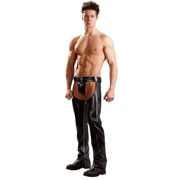 Imitation Leather Chaps Men XL