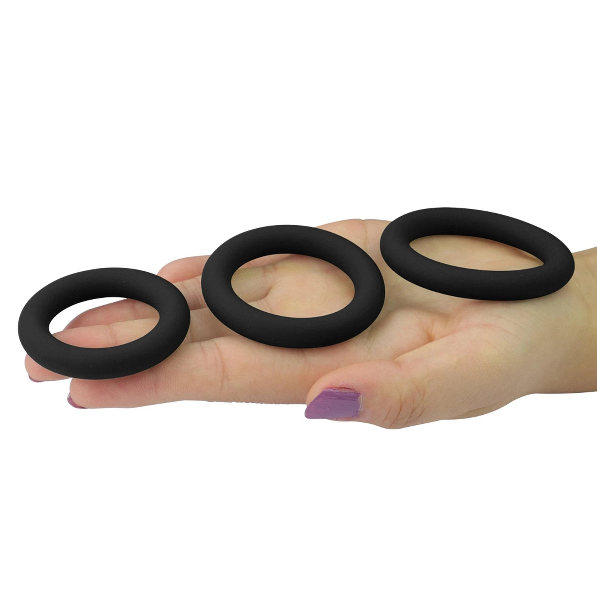 Power Plus Bague en silicone souple et ajustée