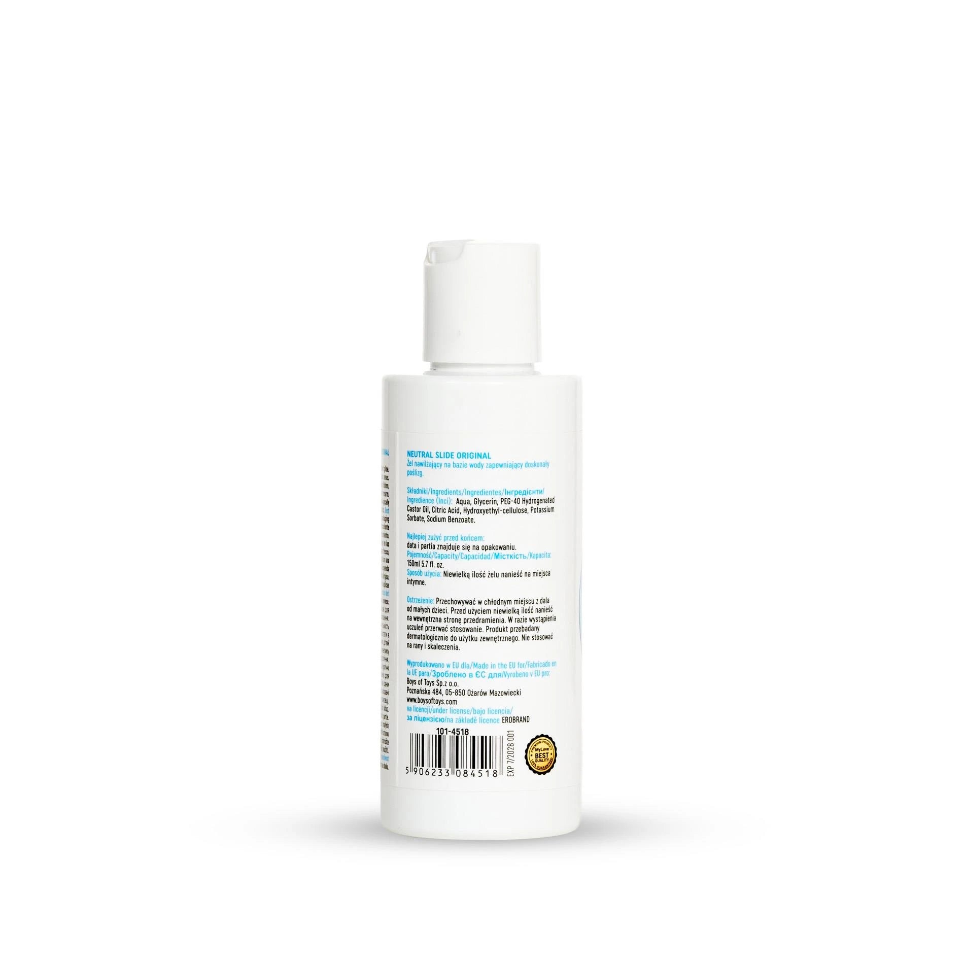MyLove Neutral-slide original 150 ml.