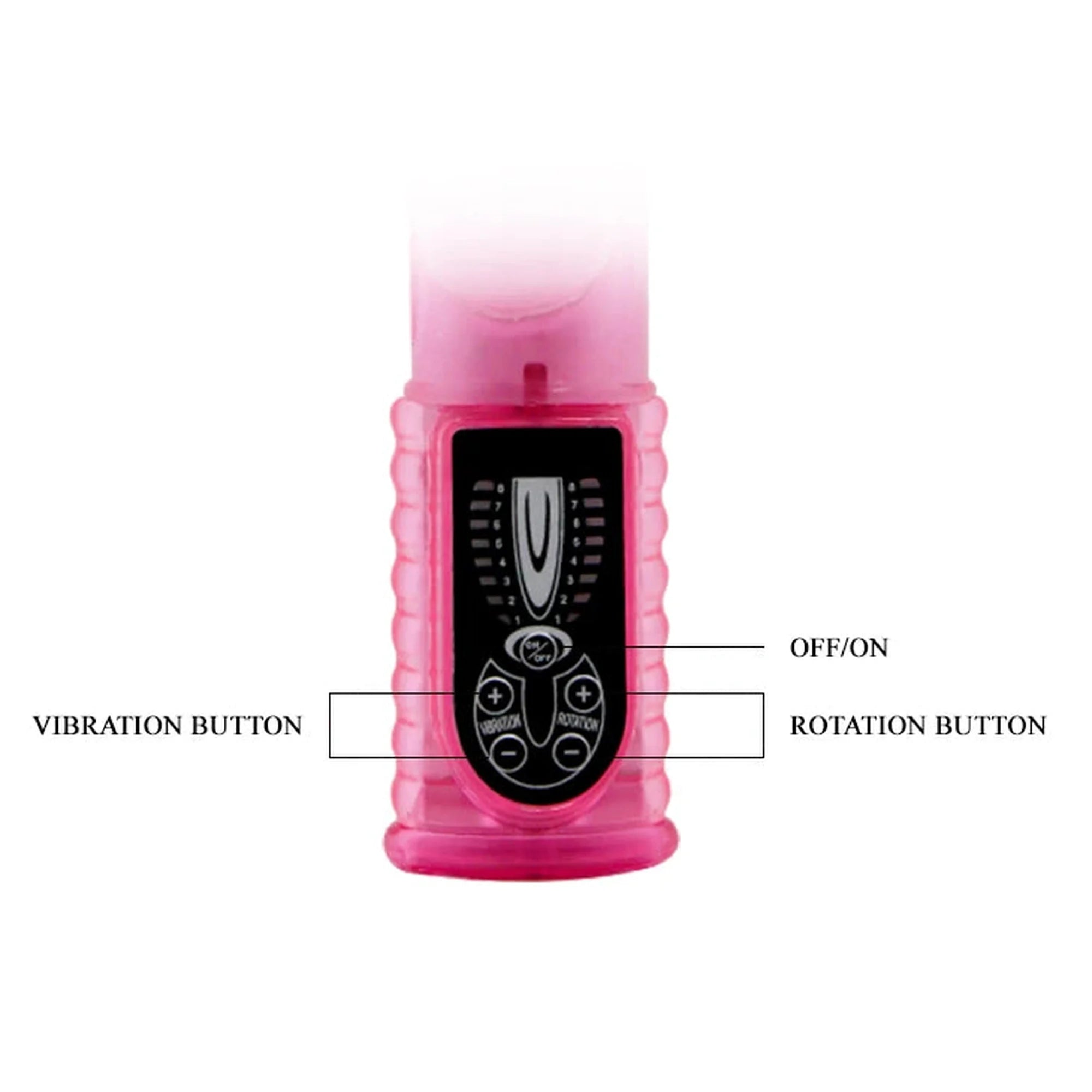 BAILE - LOVELY FRIEND, 8 fonctions de vibration, 8 modes d'ondulation