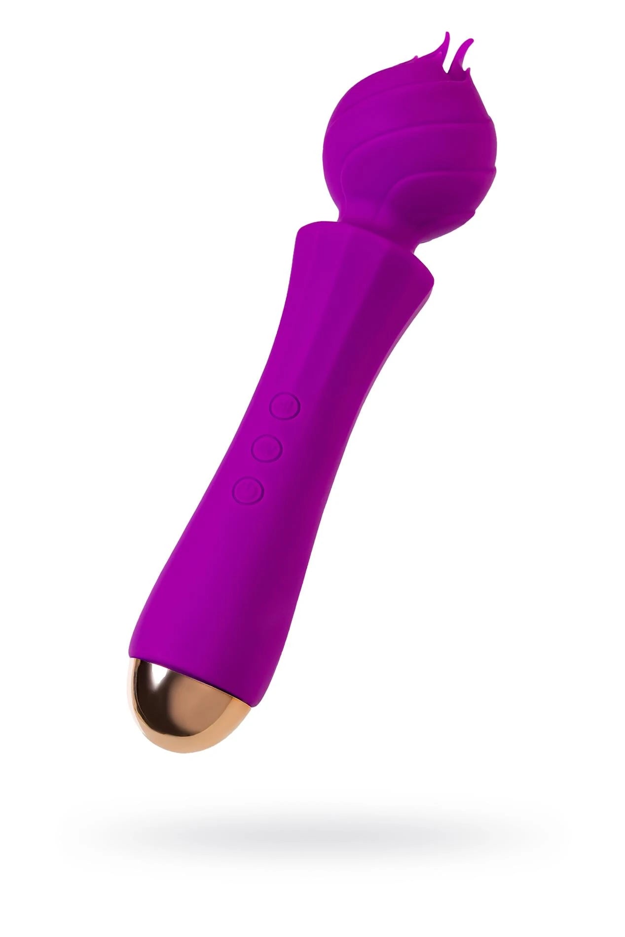 Vibromasseur Flovetta de Toyfa HYACINTH, silicone, violet, 21,5 cm