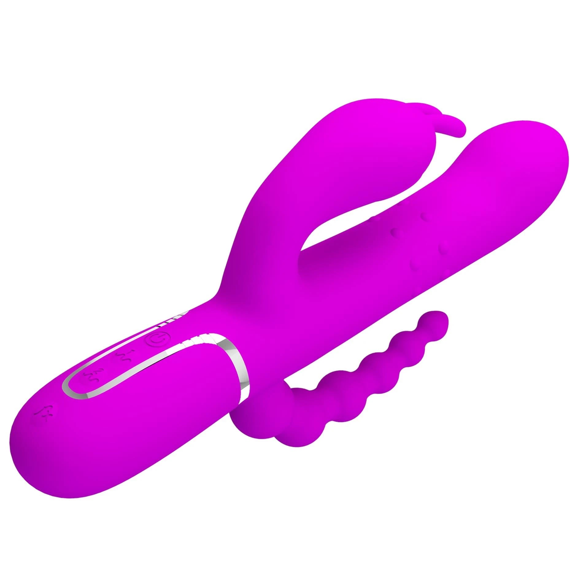 PRETTY LOVE - Cammy Purple, Twinkled Tenderness, 7 fonctions de pulsation 7 fonctions de vibration 4 fonctions de roulement