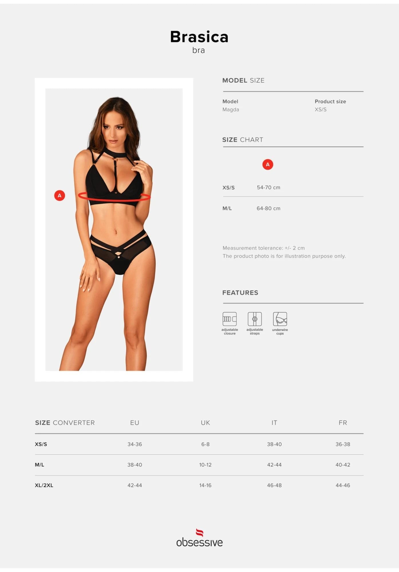 Sous-vêtements-Soutien-gorge Brassière XS/S