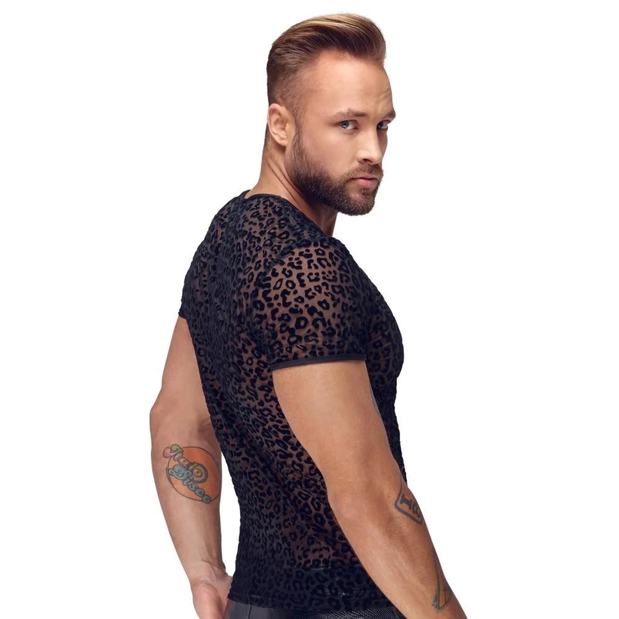Black M.Shirt lion XL