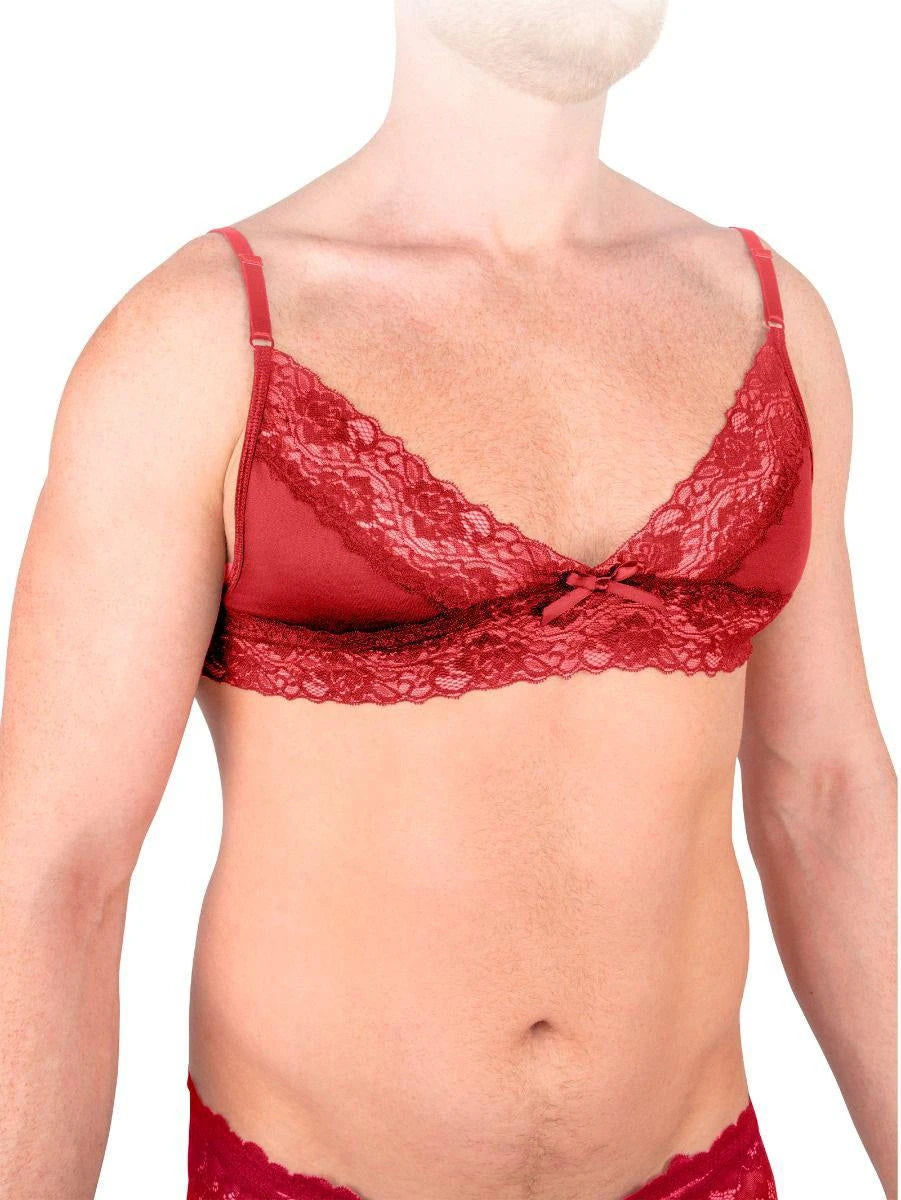 Prowler Red Lace Garter Set Large