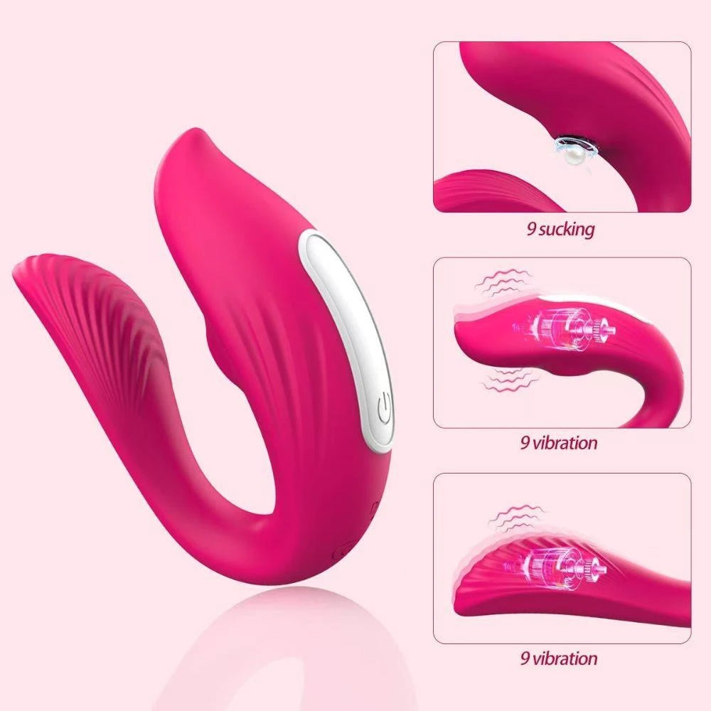 Vibreur - rose - contrôle via application