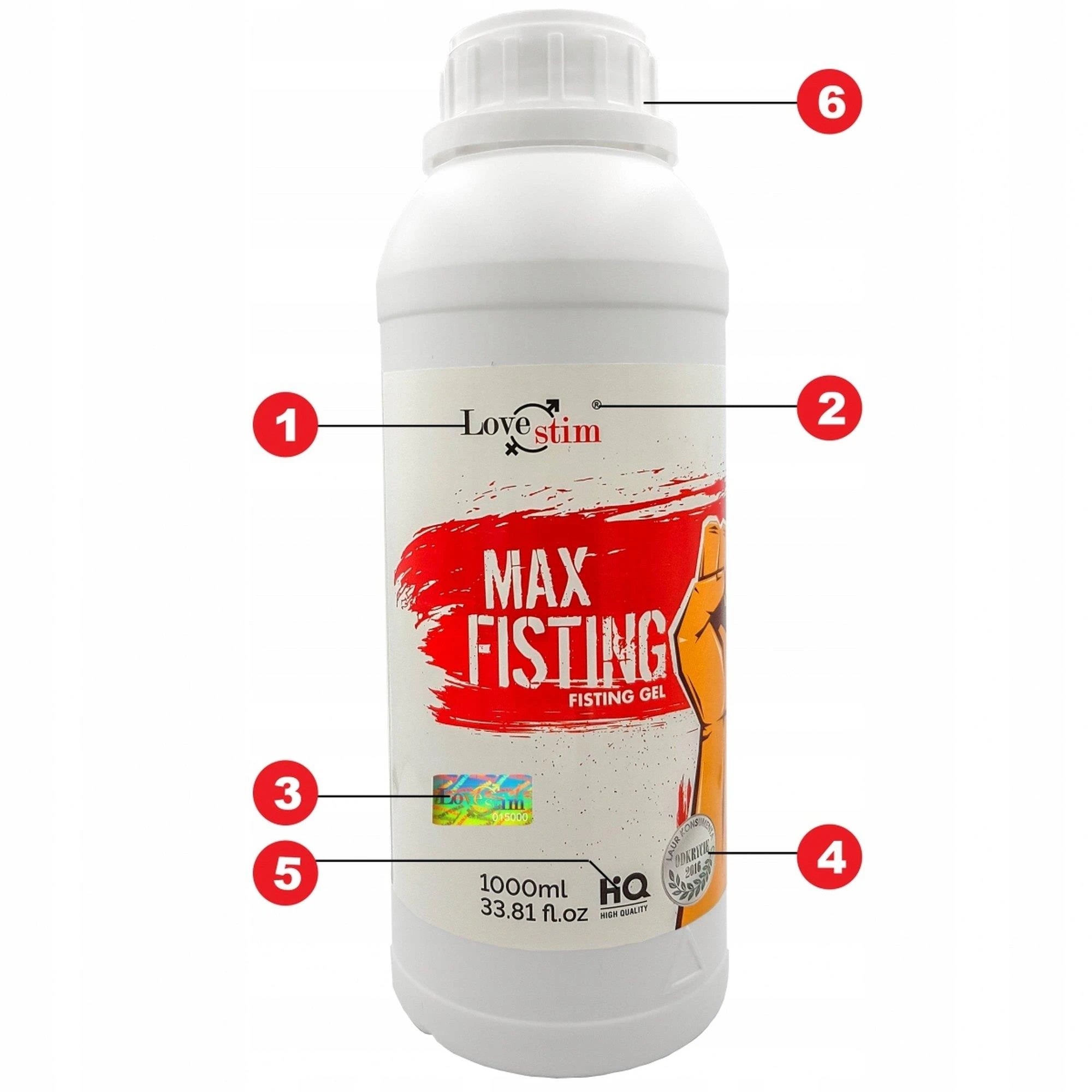 Żel-Max Fisting 1000ml