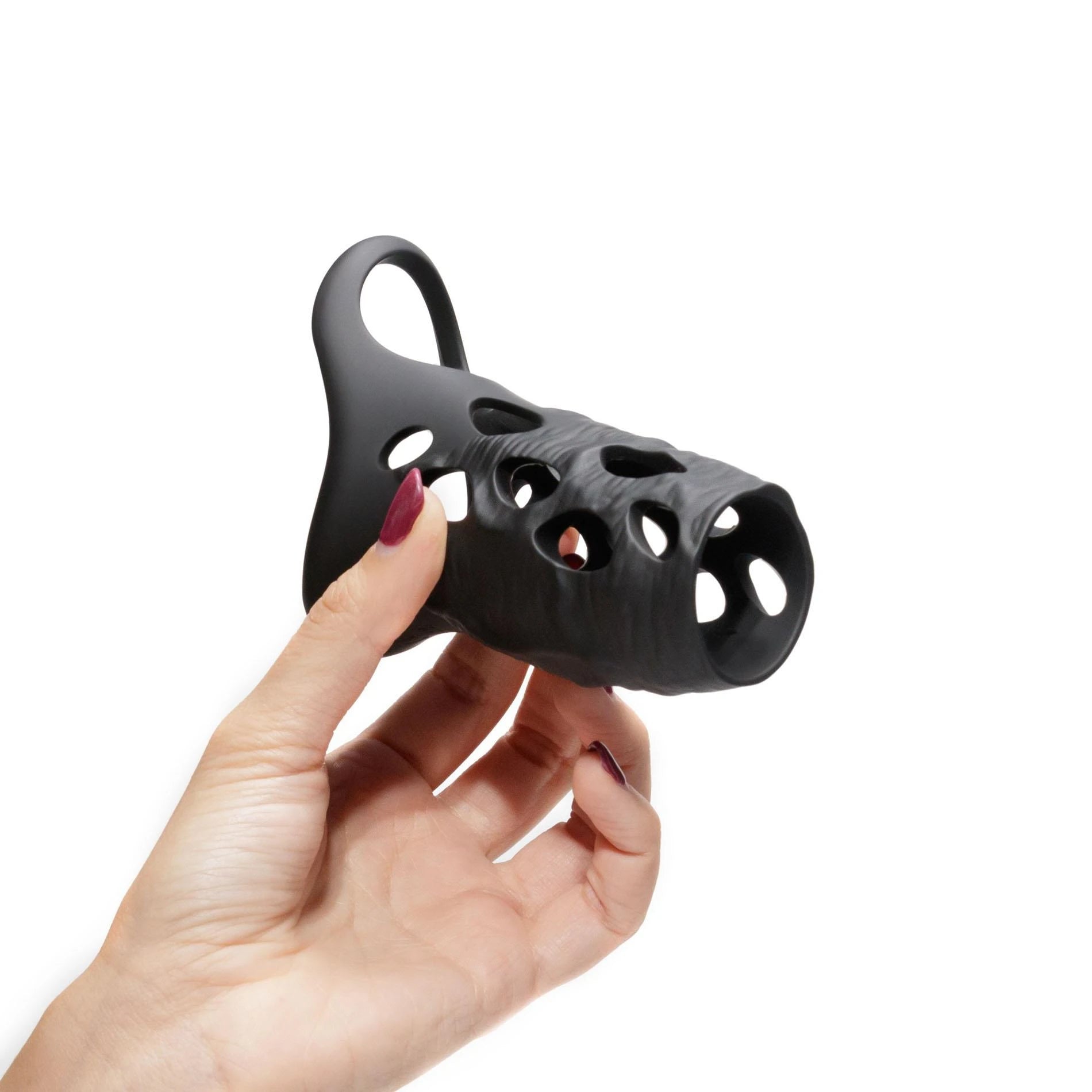 Batiatus - Vibrating Penis Armour Ring - Black