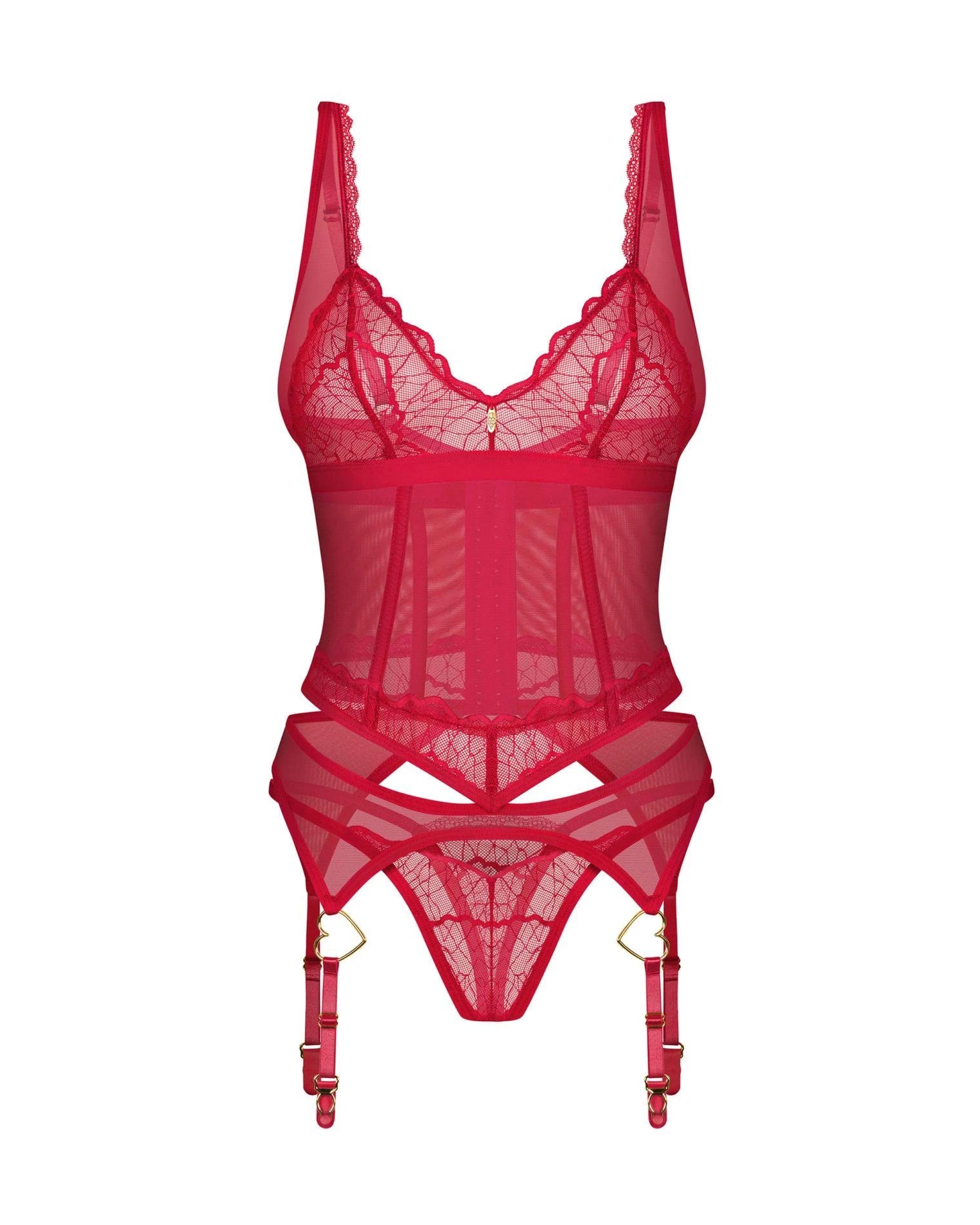 Ensemble soutien-gorge et string Cupide Désir S/M