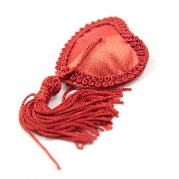 Lingerie-Cache-tétons Cœurs ROUGE
