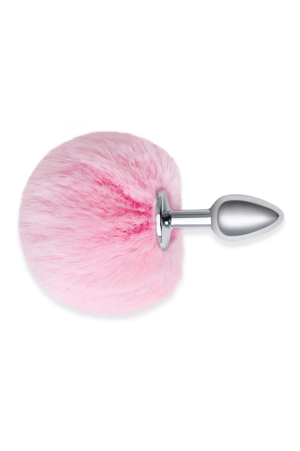 BOUCHON MÉTALLIQUE LAPIN TOUFFU 3 POUCES WHIPSMART AVEC QUEUE ROSE