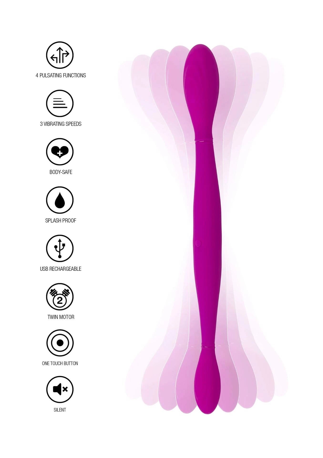 Infinity Double Dildo Pink