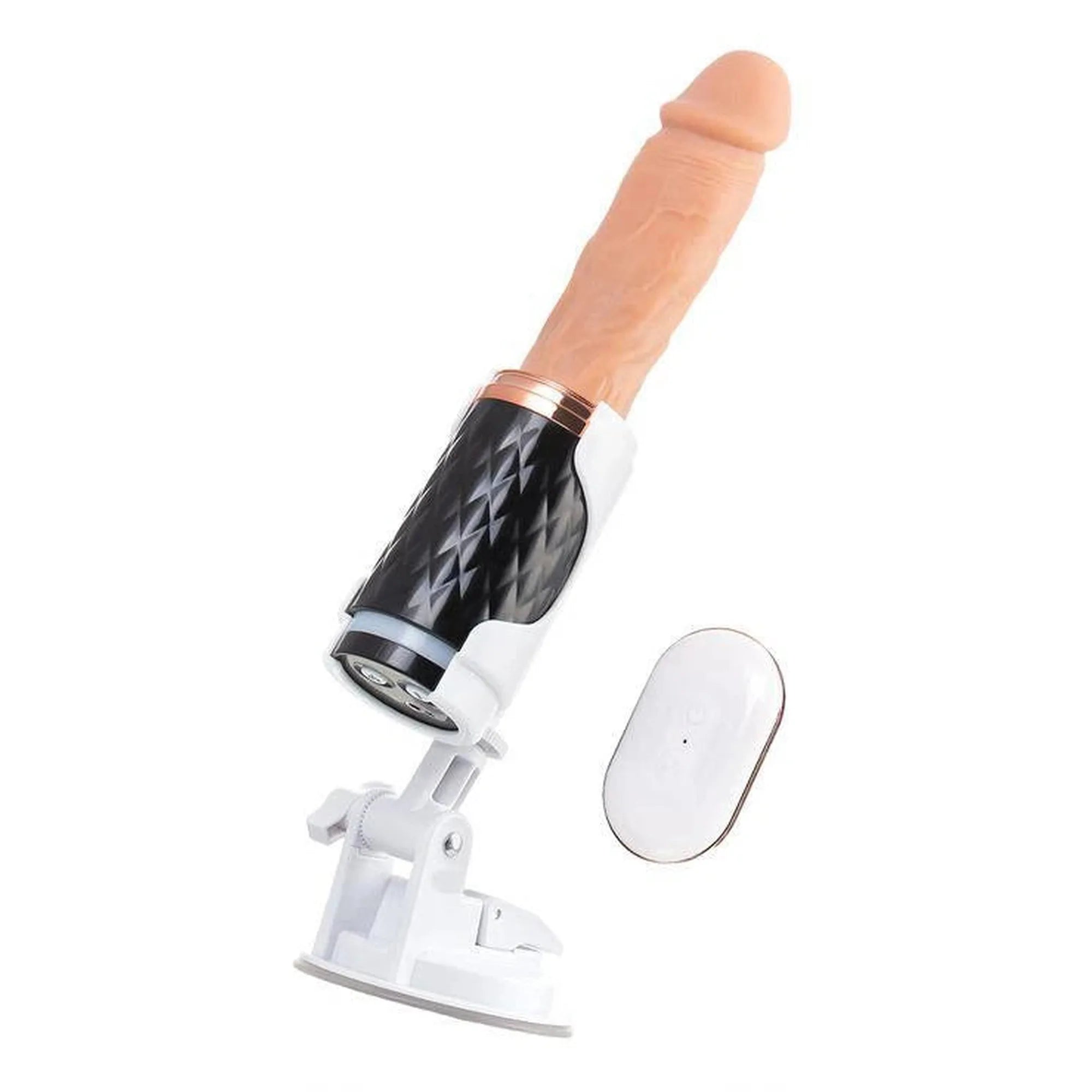 Sex machine Sekster, MotorLovers, ABS, black, 29 cm