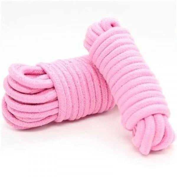 Attaches-CORDE DE COTON 10MRose