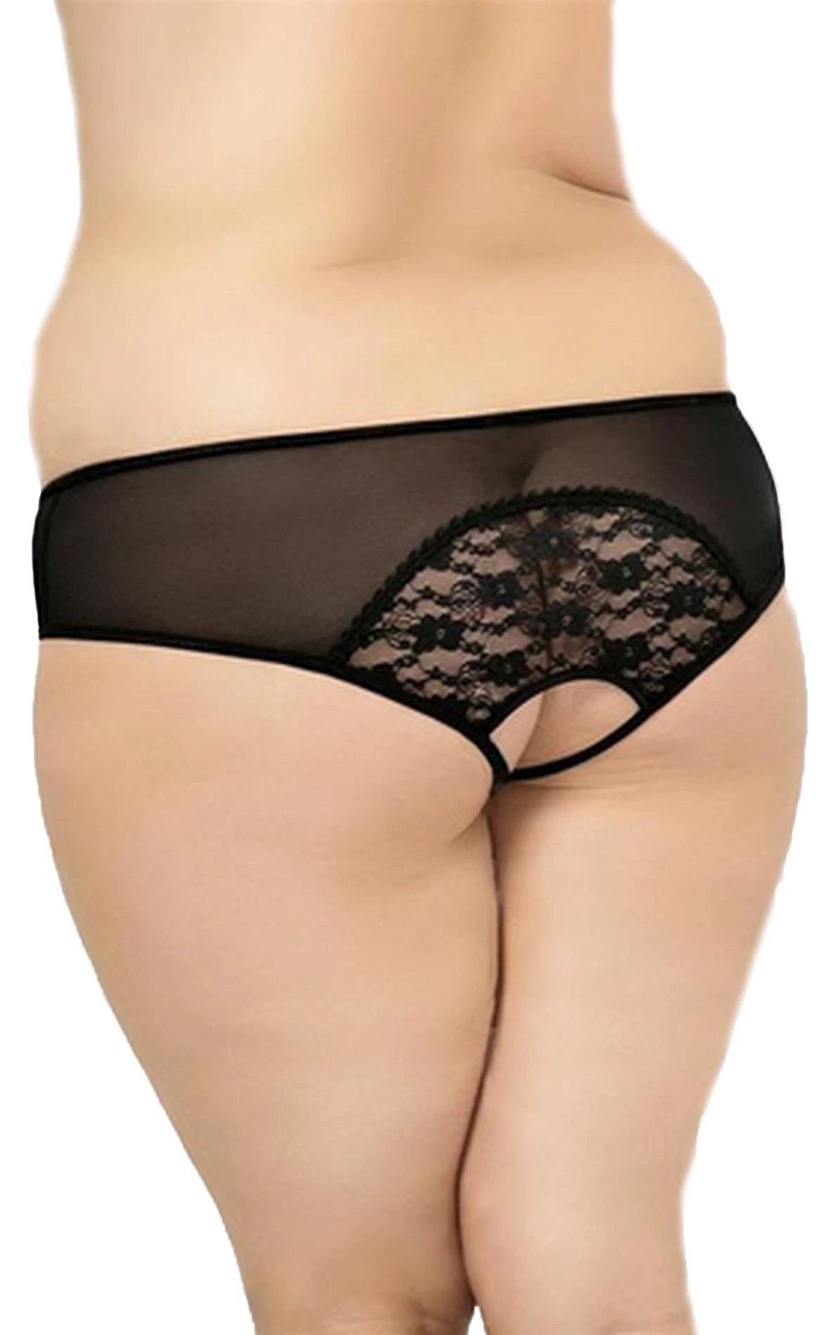 String grande taille 2466 - noir 3XL