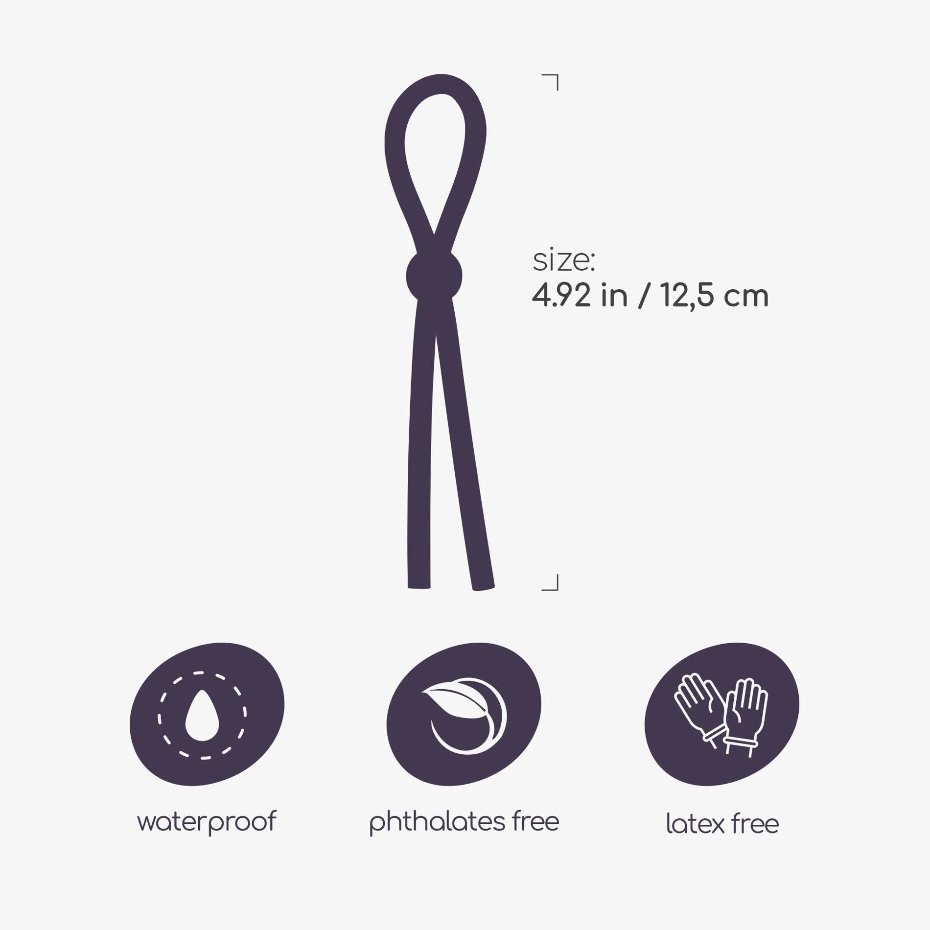 Billy the Ring - Silicone Adjustable Cockring - Black