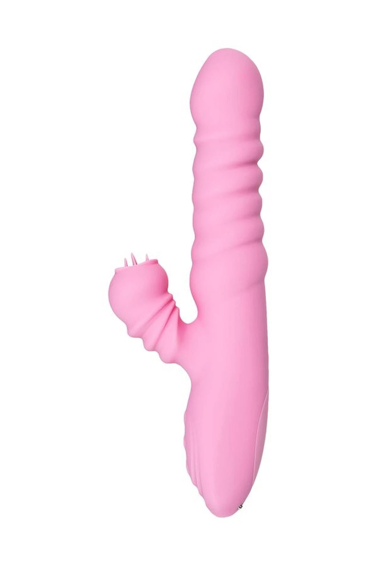 JOS Lixy vibrator, with Up&Down function, silicone, pink, 23 cm